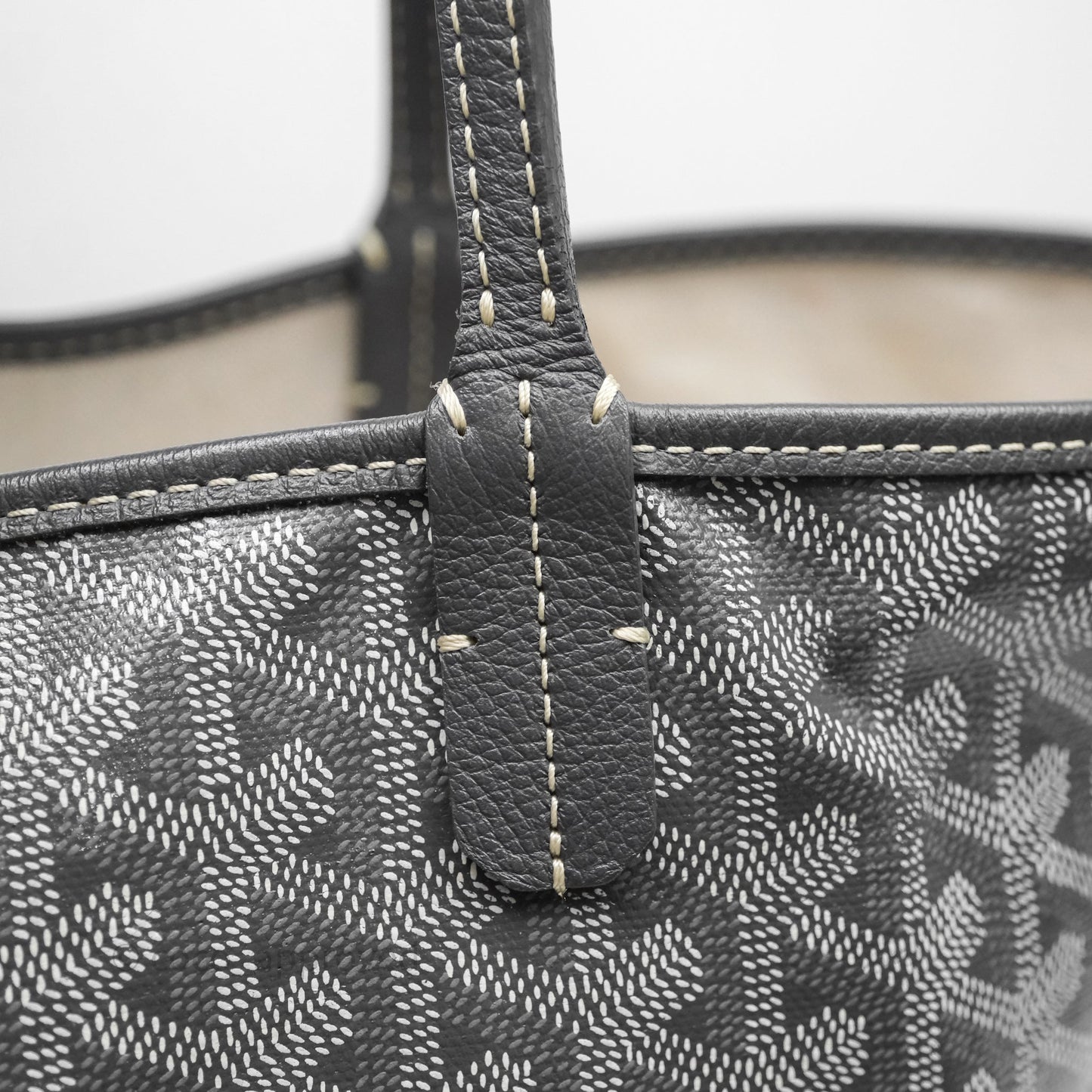 Goyard St Louis Tote PM Grey