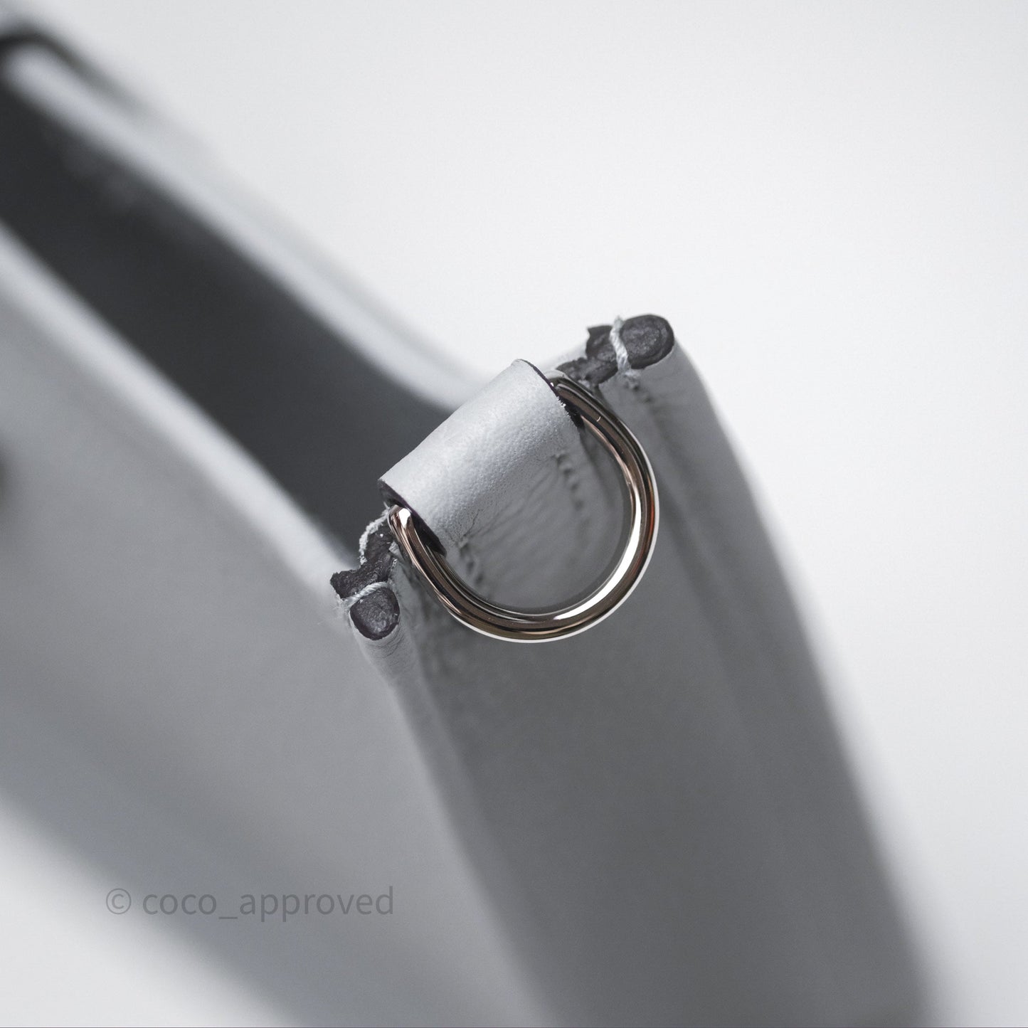 Hermès Mini Evelyne 16 Glacier 8U Clemence Palladium Hardware