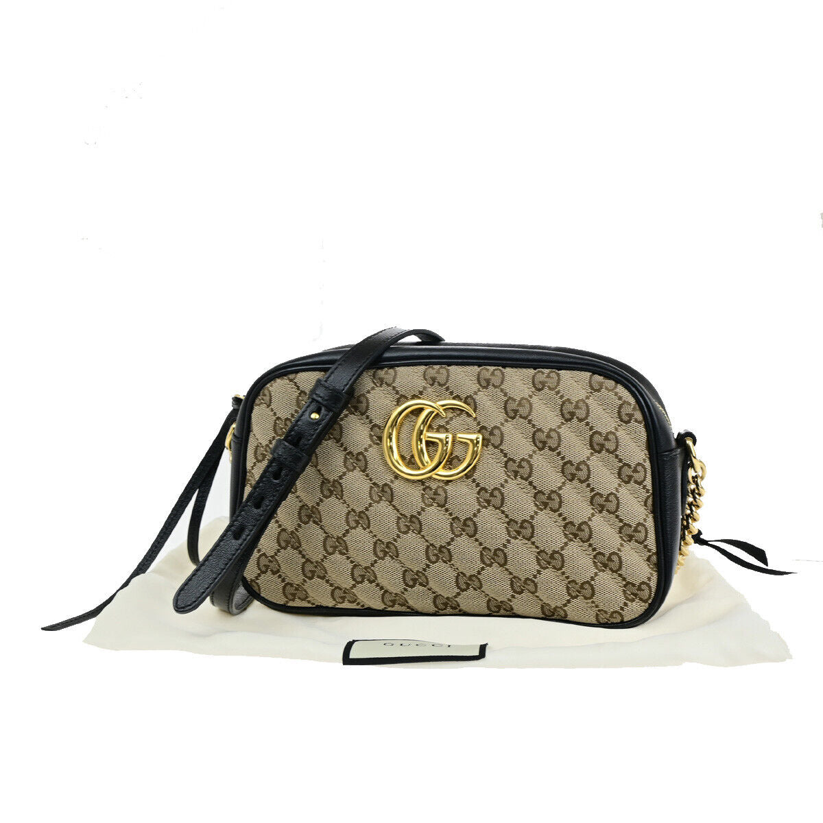 Luxury Gucci Trending 2025 Gg Marmont  Canvas Shoulder Bag