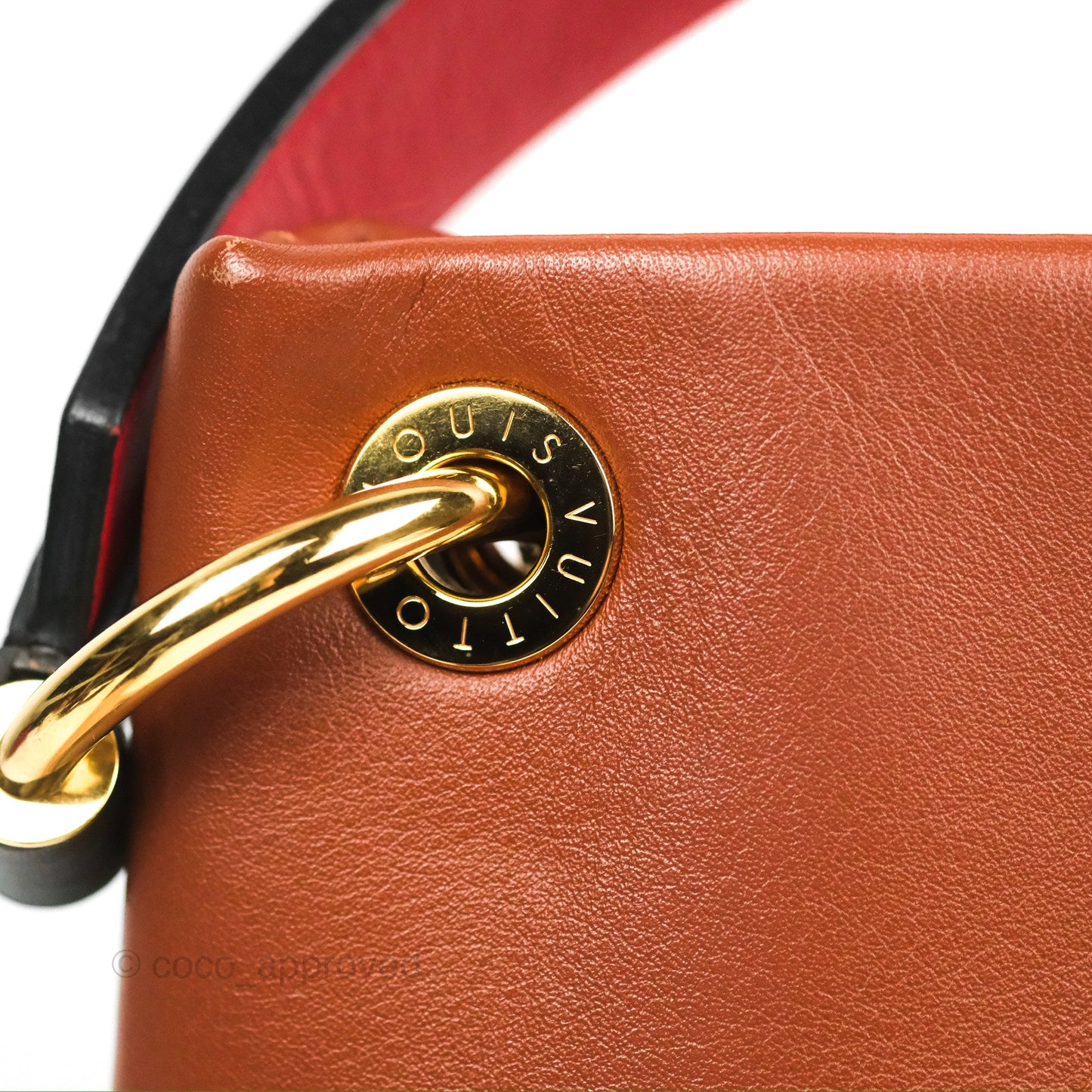 Louis Vuitton Tuileries Besace Bag Brown/Red Monogram