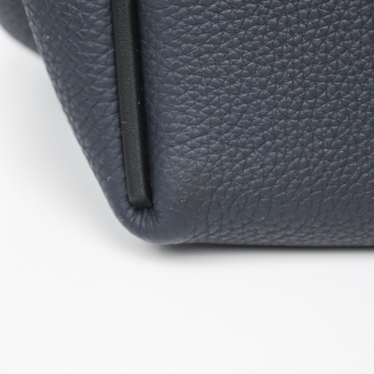 Hermès 24/24 29 Bleu Nuit 2Z / Noir Black 89 Togo/Swift Palladium Hardware