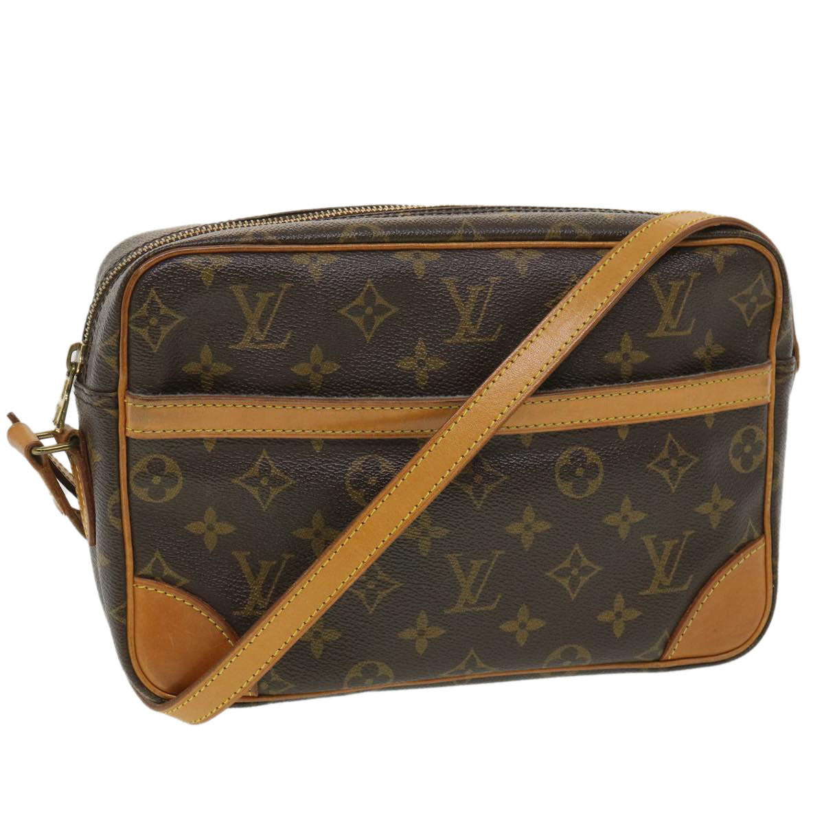 LOUIS VUITTON Monogram Trocadero 27 Shoulder Bag M51274 LV 35880