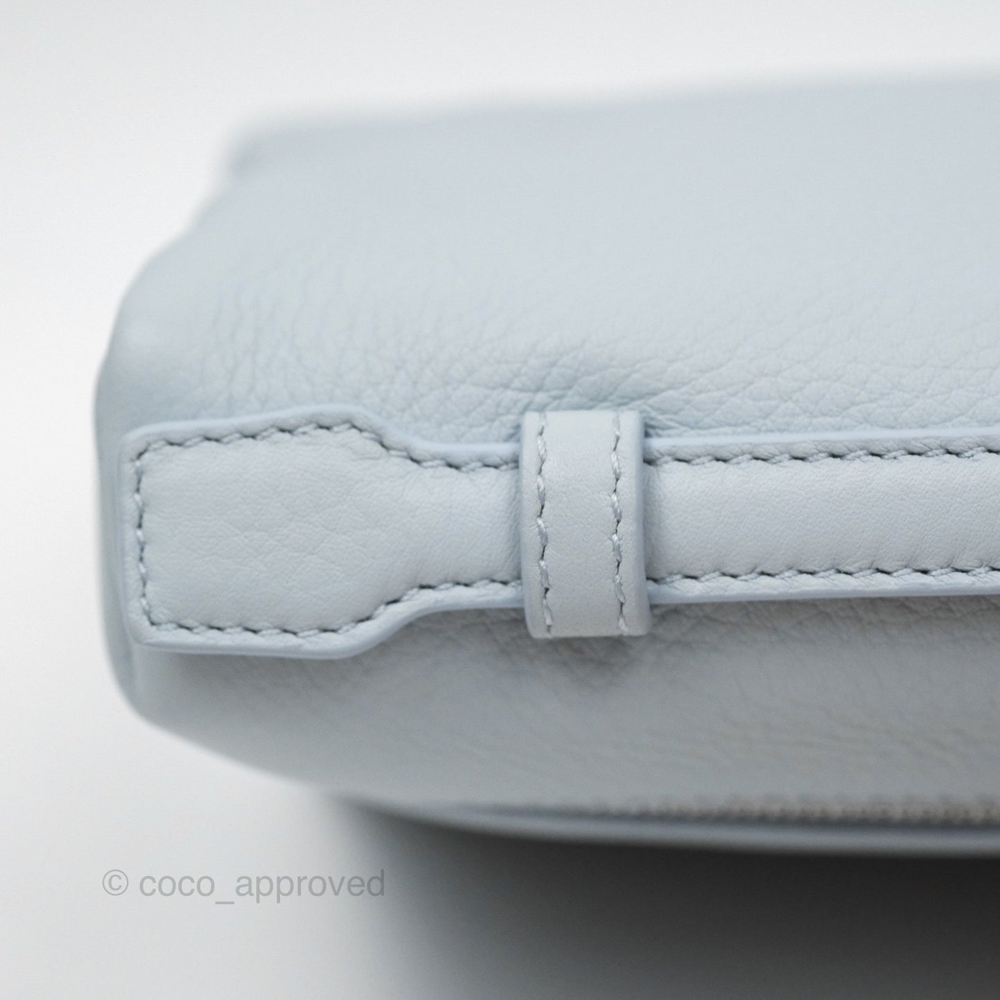 Loro Piana Extra Pocket L19 Blue Grained Calfskin