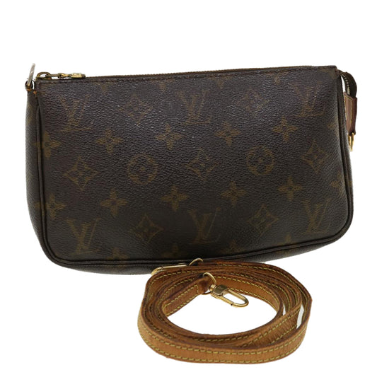 LOUIS VUITTON Monogram Pochette Accessoires Pouch M51980 LV 35940