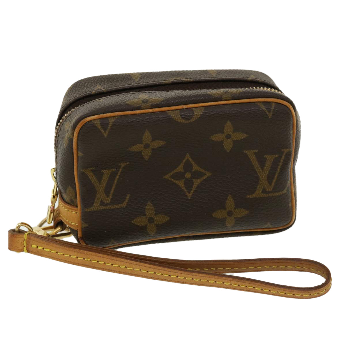 LOUIS VUITTON Monogram Trousse Wapity Pouch M58030 LV 35956
