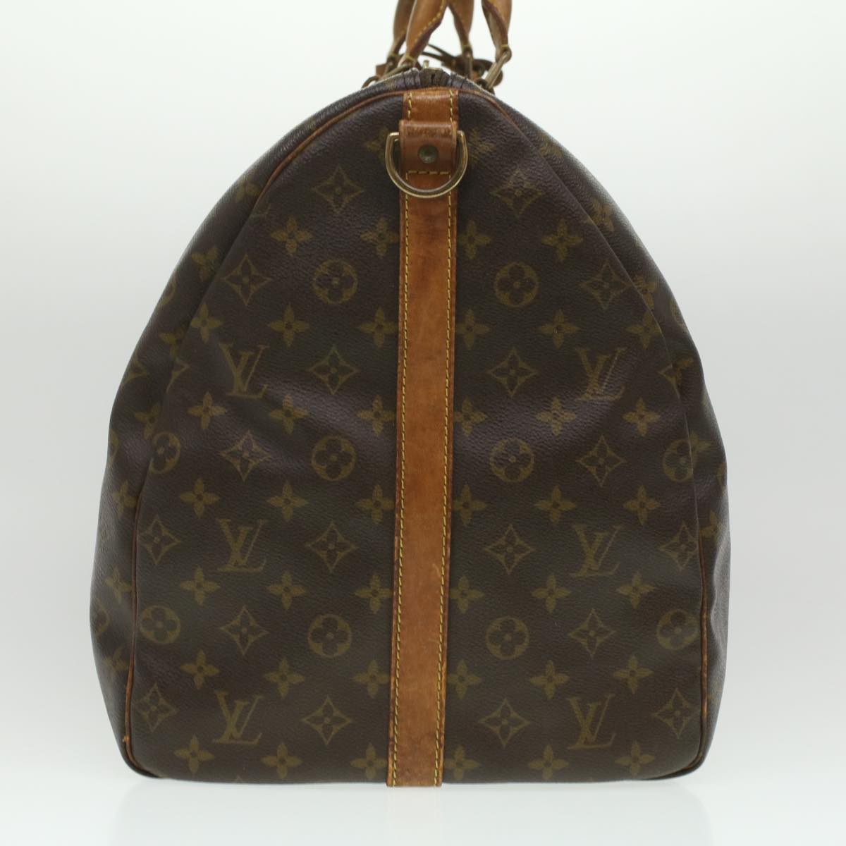 LOUIS VUITTON Monogram Keepall Bandouliere 60 Boston Bag M41412 LV 35986