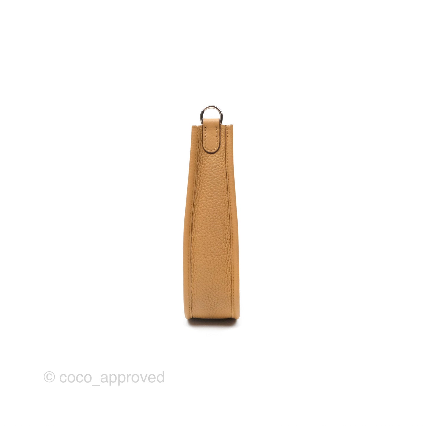 Hermès Mini Evelyne 16 Biscuit 48 Clemence Palladium Hardware
