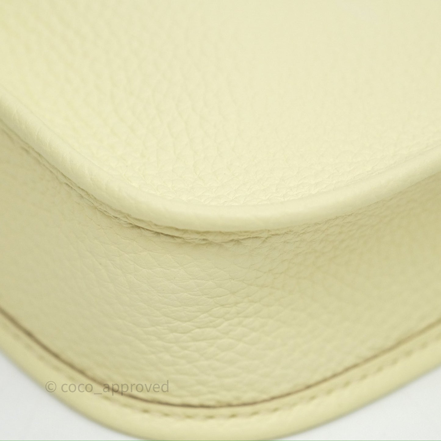 Hermès Mini Evelyne 16 Jaune Milton I8 Clemence Palladium Hardware