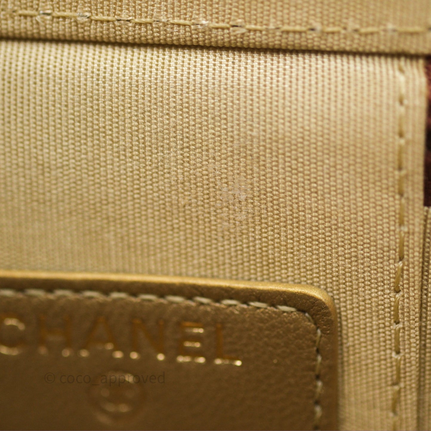 Chanel Mini Pearl Crush Vanity With Chain Pink Gold Hardware