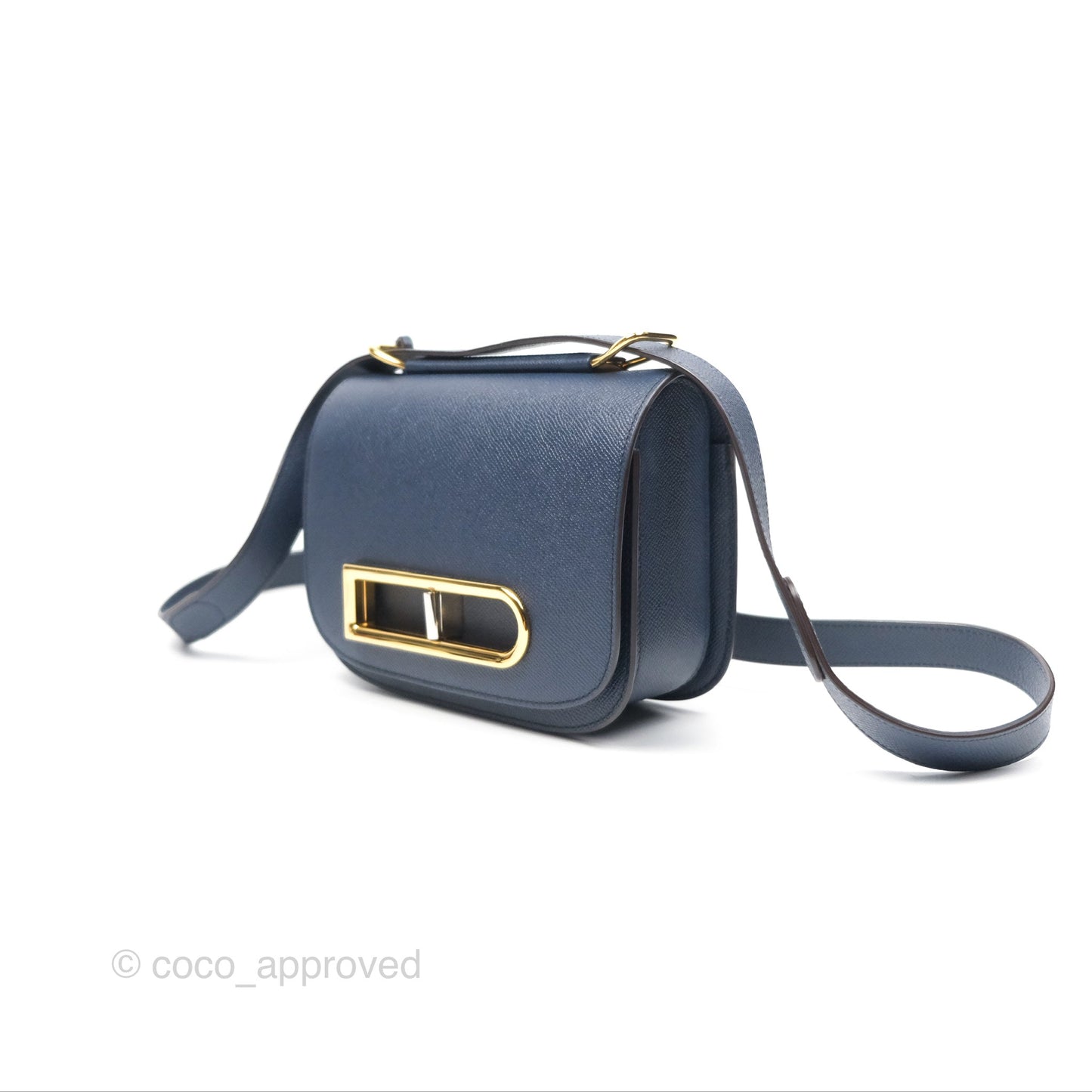 Delvaux Lingot Bag Night Sky Alpina Calfskin