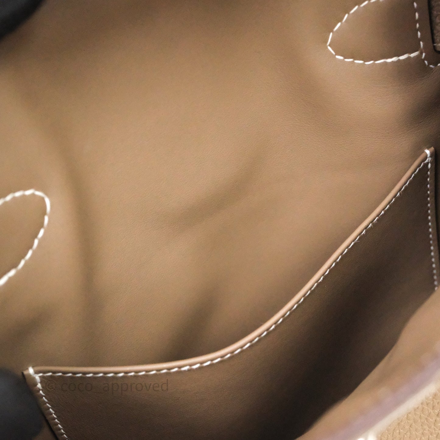 Hermès Hac a Dos PM Backpack Etoupe 18 Togo Palladium Hardware
