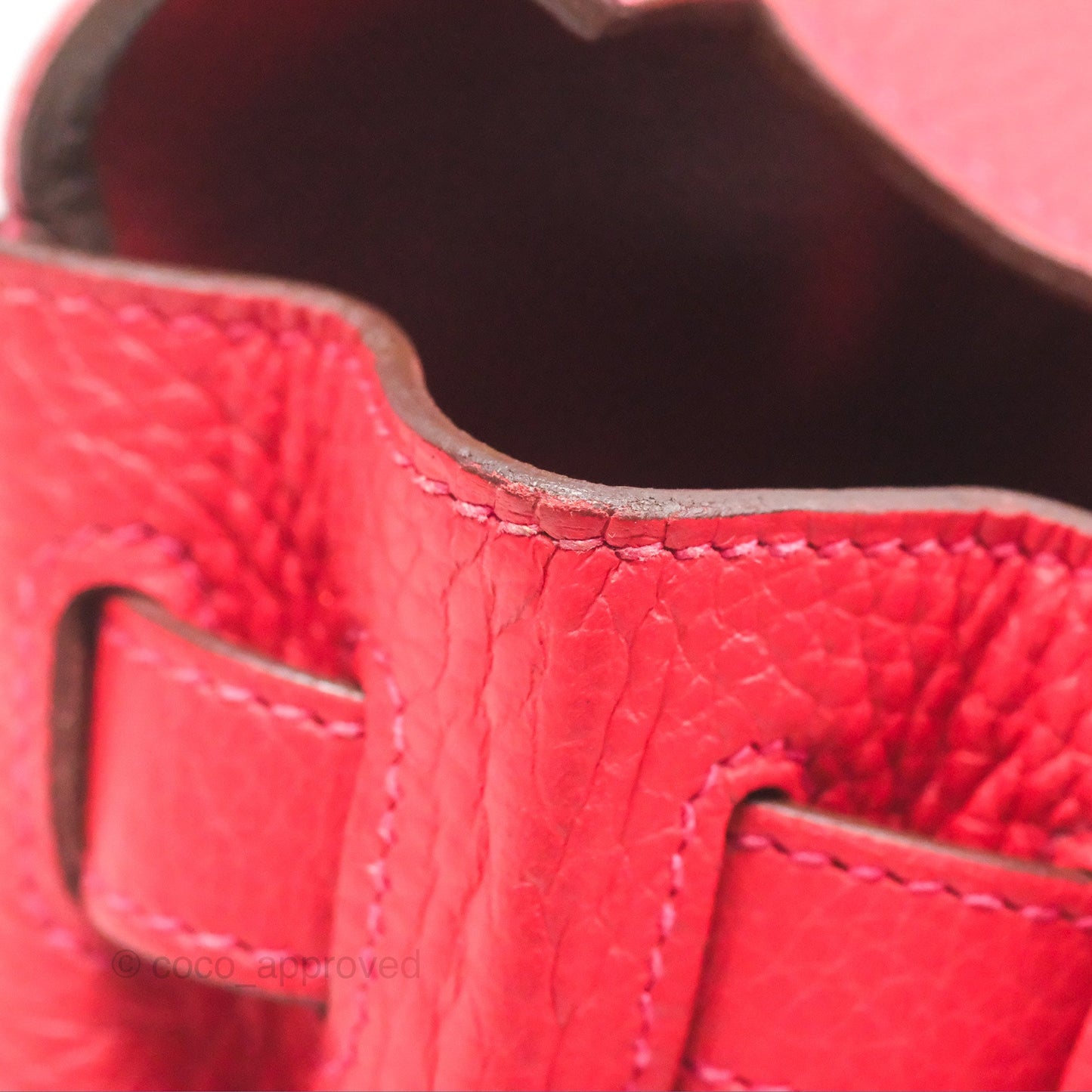 Hermès Kelly 28 Retourne Rouge Tomate S5 Clemence Gold Hardware
