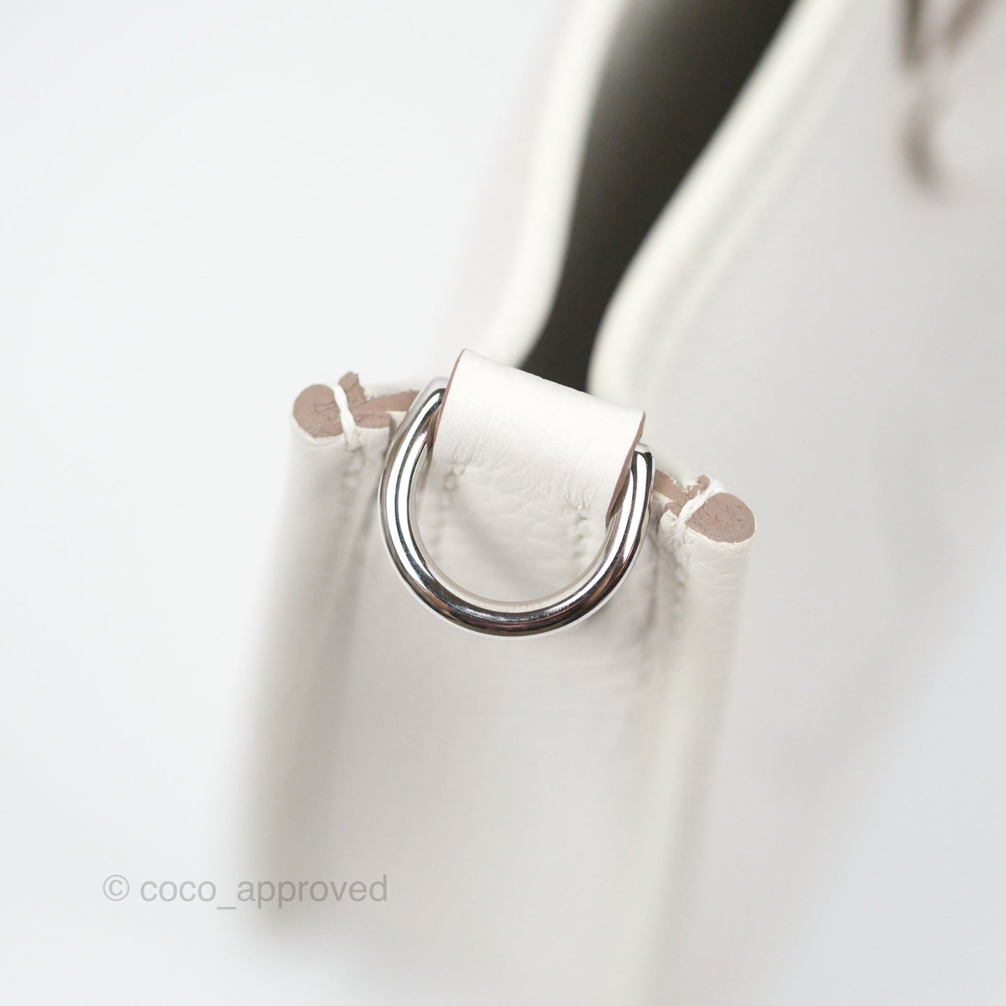 Hermès Mini Evelyne 16 Gris Pale M4 Clemence Palladium Hardware