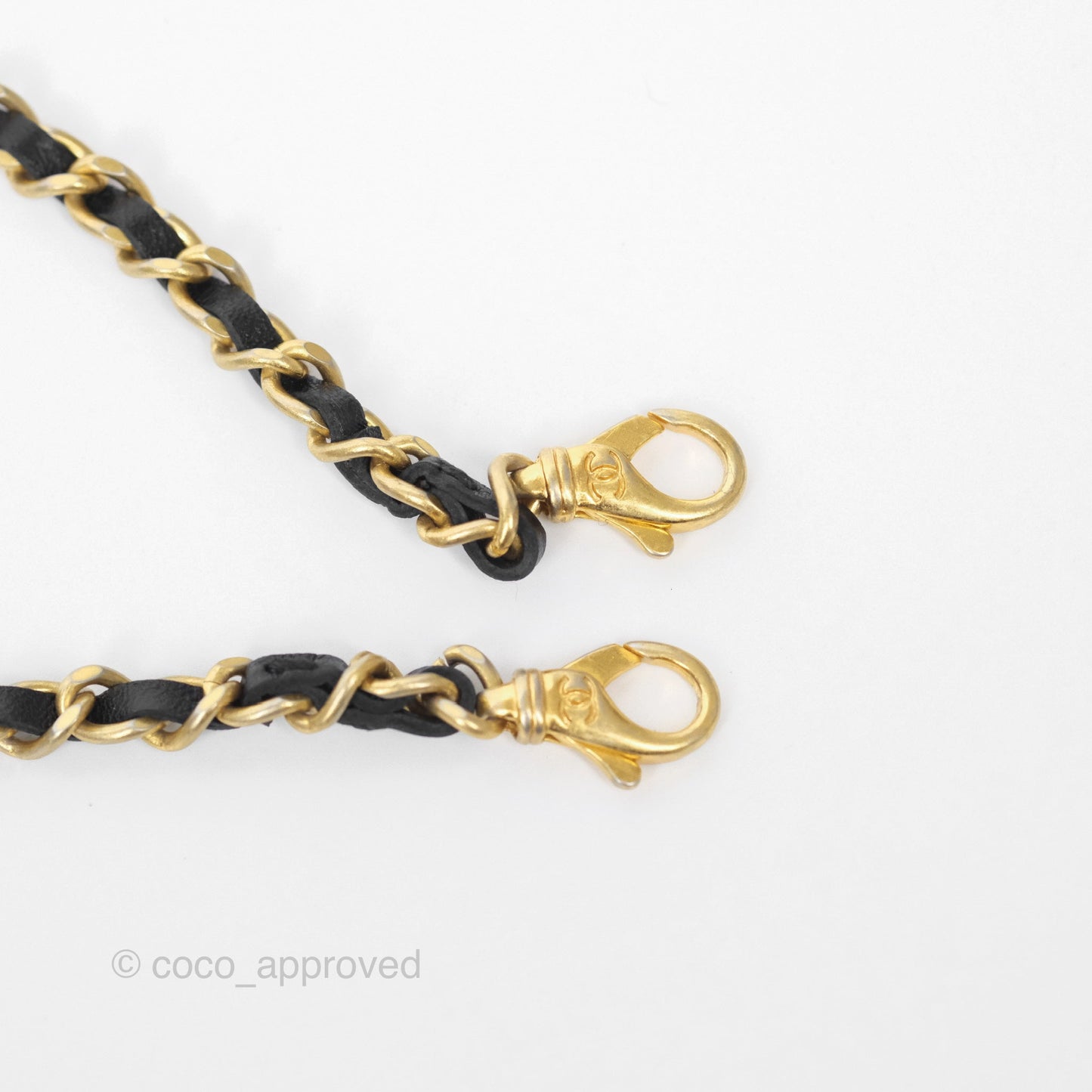 Chanel Clutch With Chain Black Lambskin Gold Hardware 23A