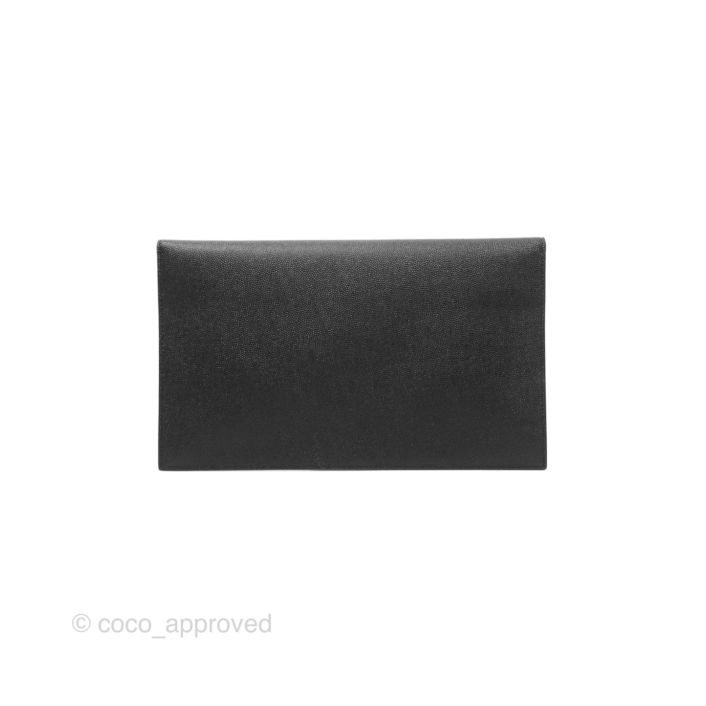 Saint Laurent Uptown Black Monogram Pouch Clutch