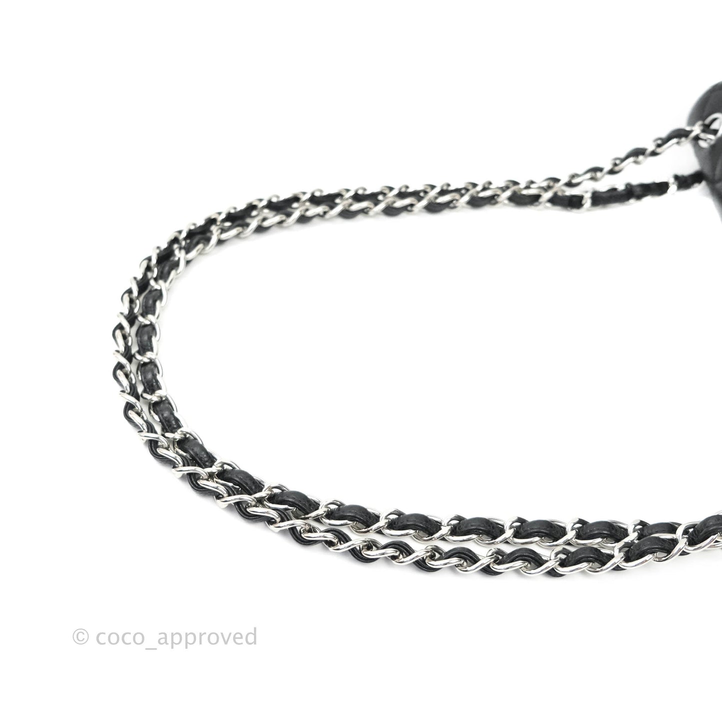 Chanel Jumbo Double Flap Black Caviar Silver Hardware⁣⁣