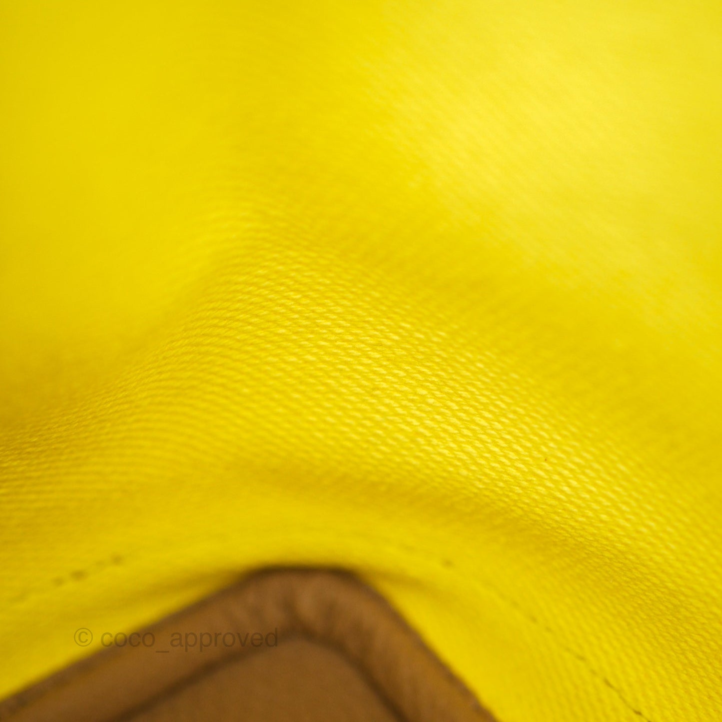 Hermès Garden Party 30 Canvas Ecru-Jaune Citron 9N/ Biscuit 48