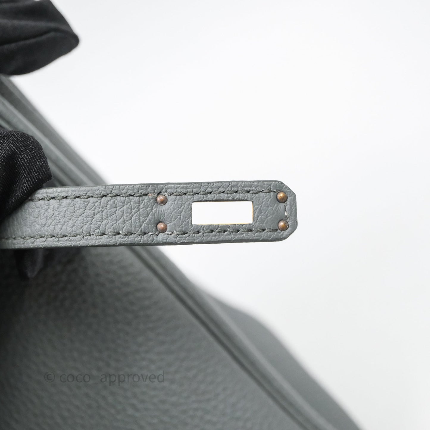Hermes Birkin 25 Vert Amande Togo Gold Hardware