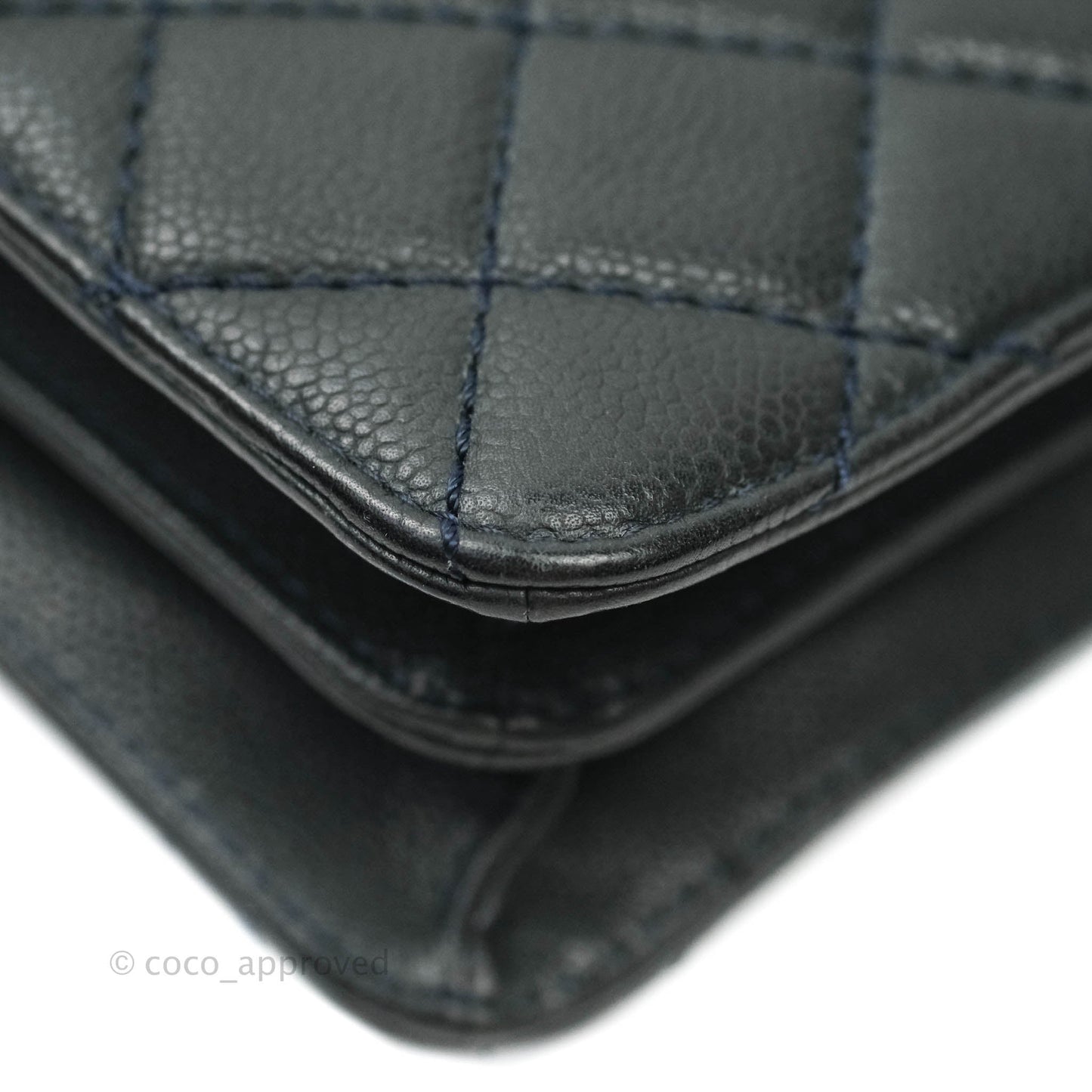 Chanel Medium Flap Caviar Ruthenium Hardware