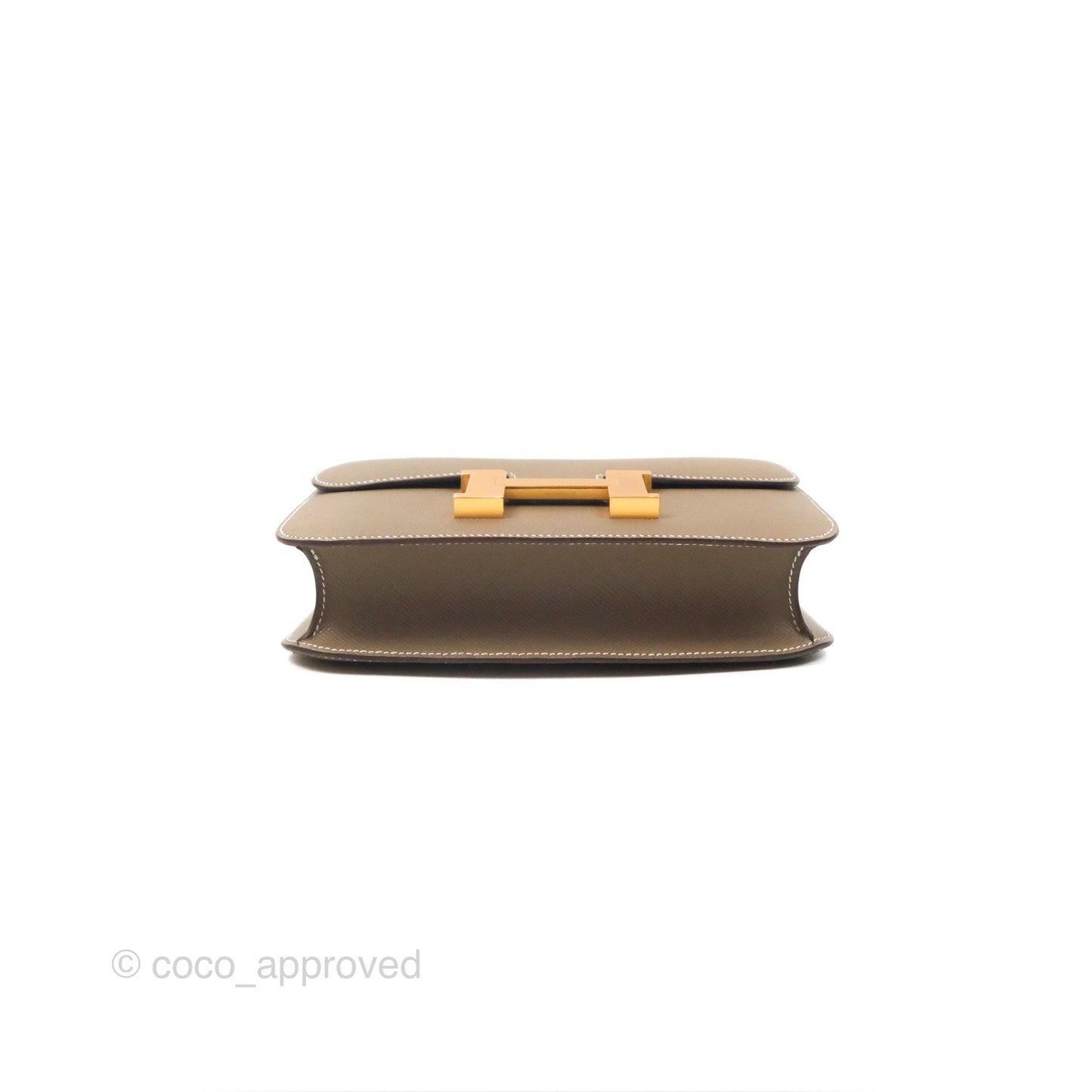 Hermès Constance 24 with Mirror Etoupe Epsom Gold Hardware
