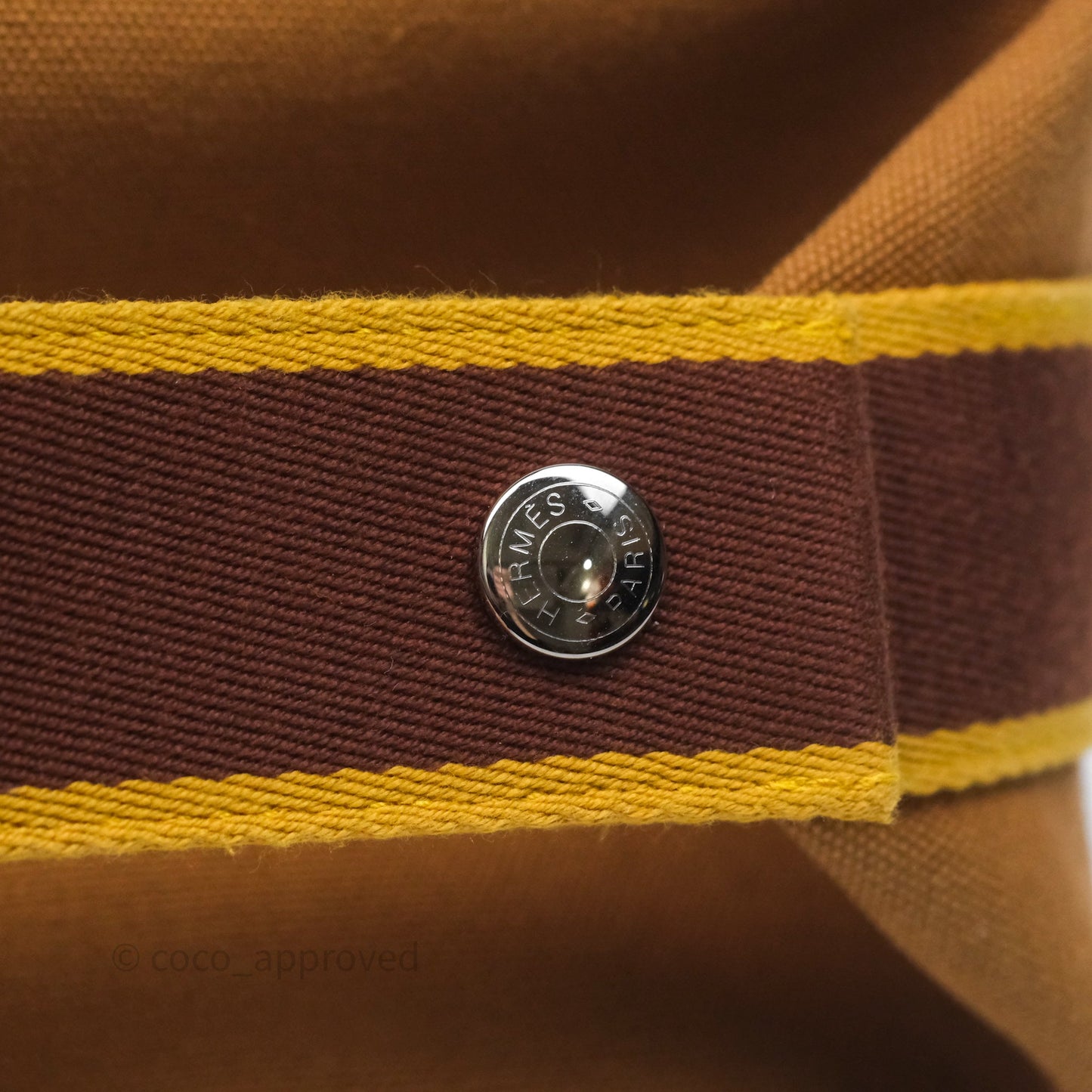 Hermès Small Bride-A-Brac Ocre Canvas