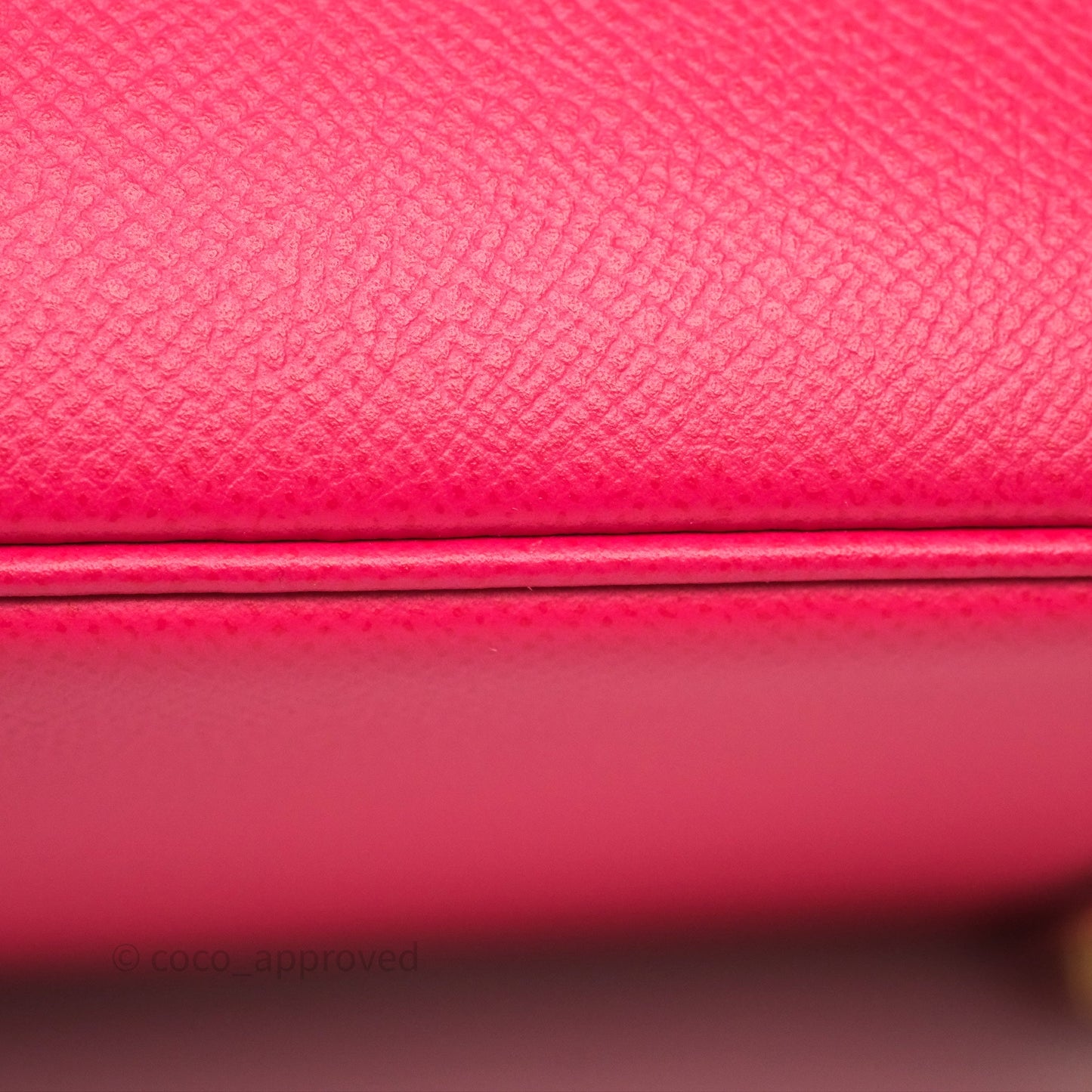 Hermès Birkin Retourne 30 Rose Extreme I6 Epsom Gold Hardware