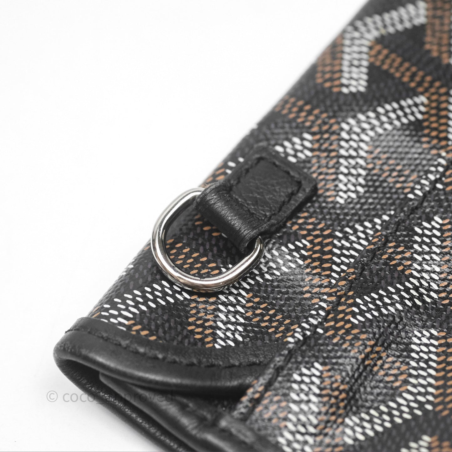 Goyard Saint Louis Black Goyardine Canvas PM⁣⁣⁣⁣⁣⁣⁣⁣⁣⁣⁣⁣⁣⁣⁣⁣