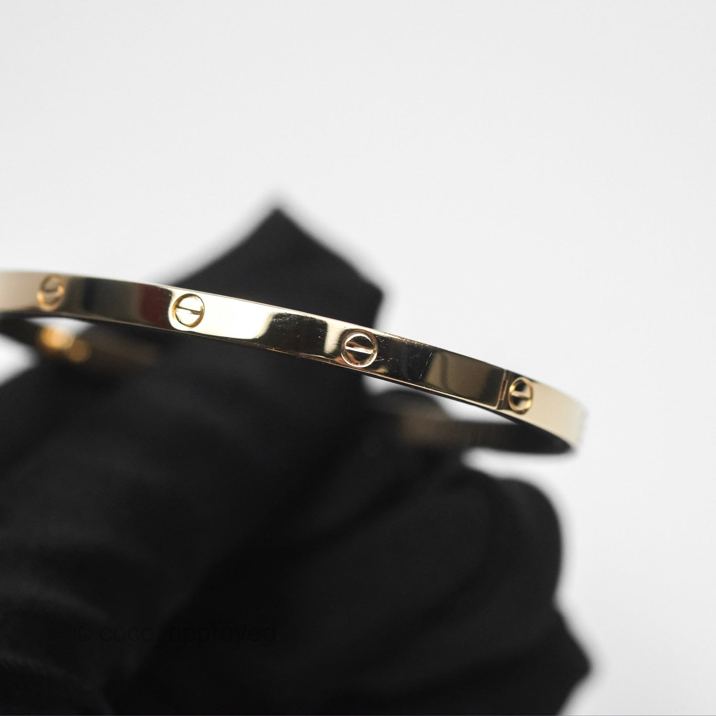 Cartier Small Love Bracelet Yellow Gold
