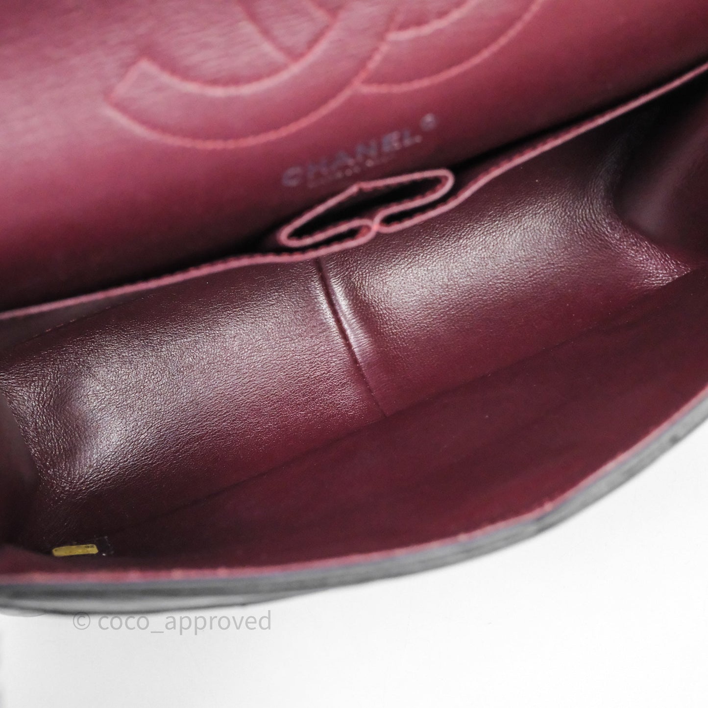 Chanel Reissue Medium 226 Chevron Aged Calfskin So Black
