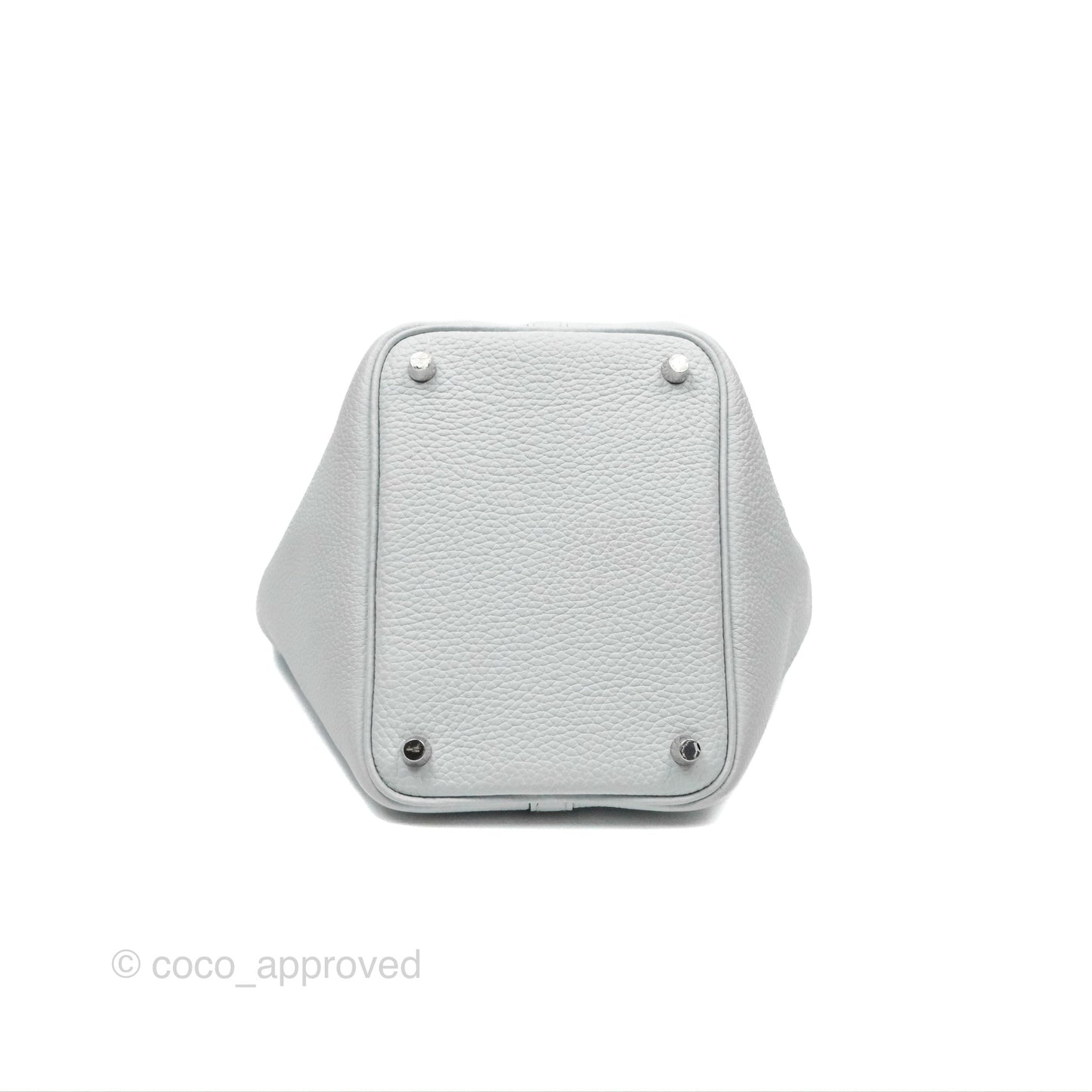 Hermès Picotin Lock 18 Bleu Pale Taurillon Clemence Palladium Hardware