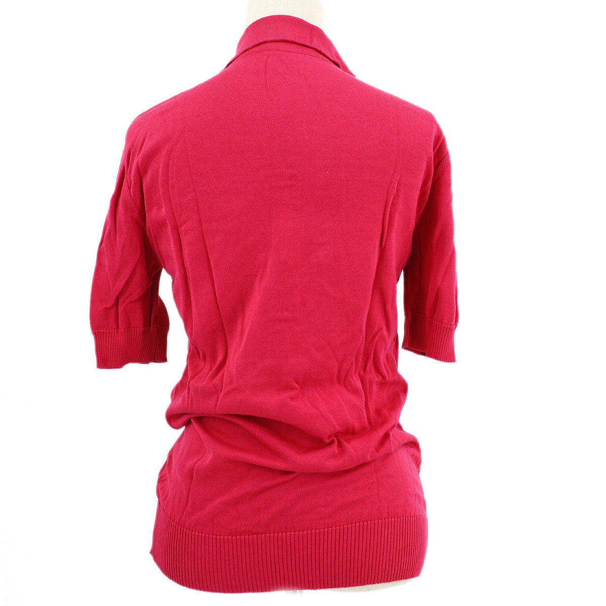Luxury Chanel 1990s logo button polo shirt #38
