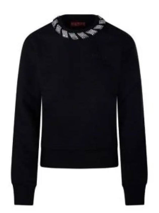 Luxury Gucci Trending 2025 Crew Neck Cotton Sweater Black