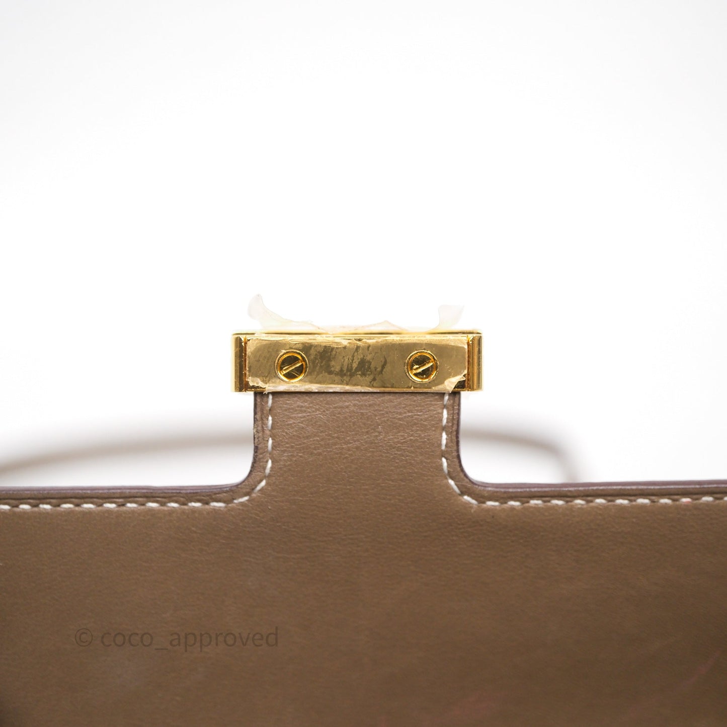 Hermès Constance To Go Wallet Etoupe 18 Epsom Gold Hardware