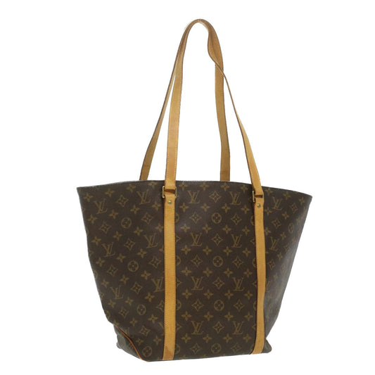 LOUIS VUITTON Monogram Sac Shopping Tote Bag M51108 LV 36049