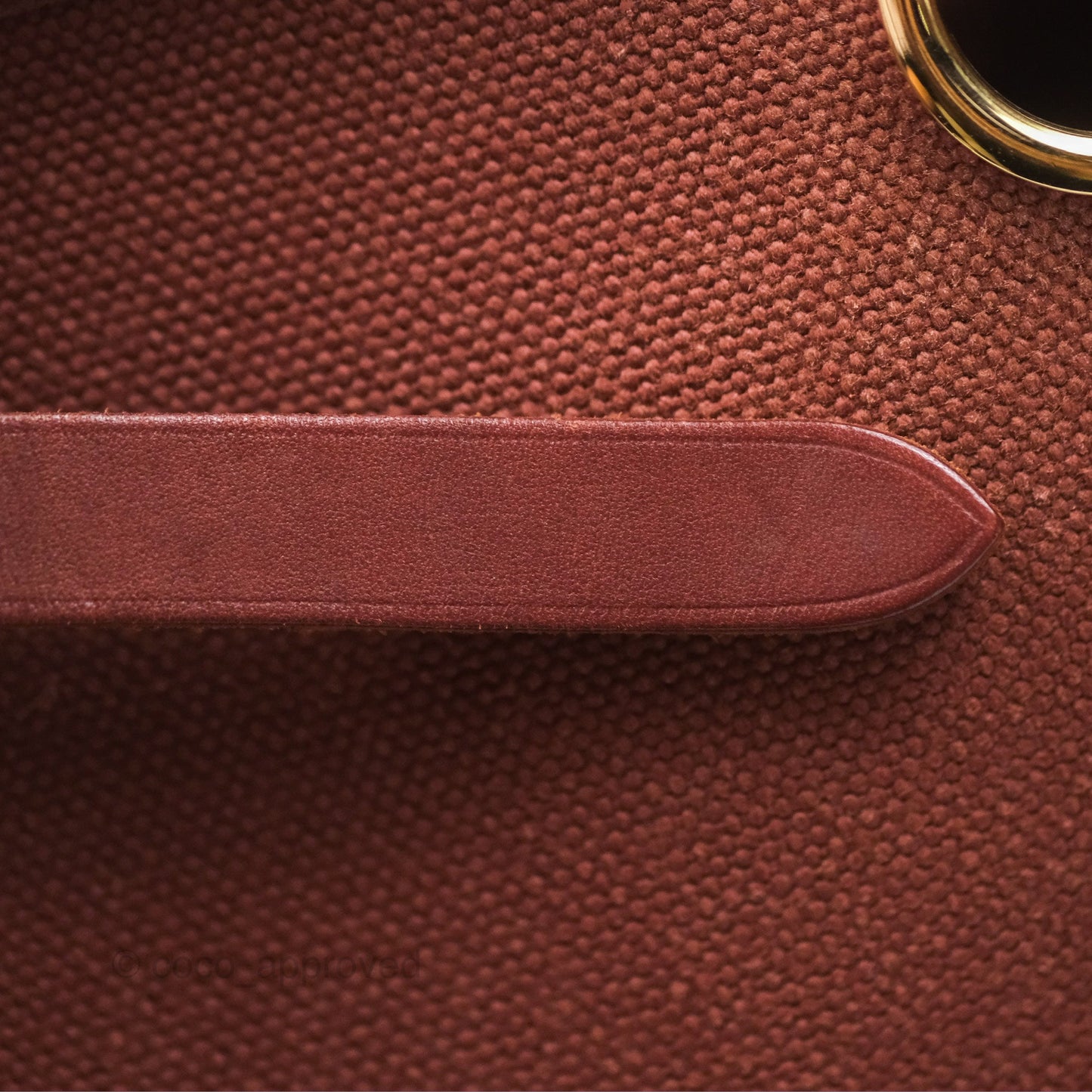 Hermès Herbag Zip 31 Rouge H Gold Hardware