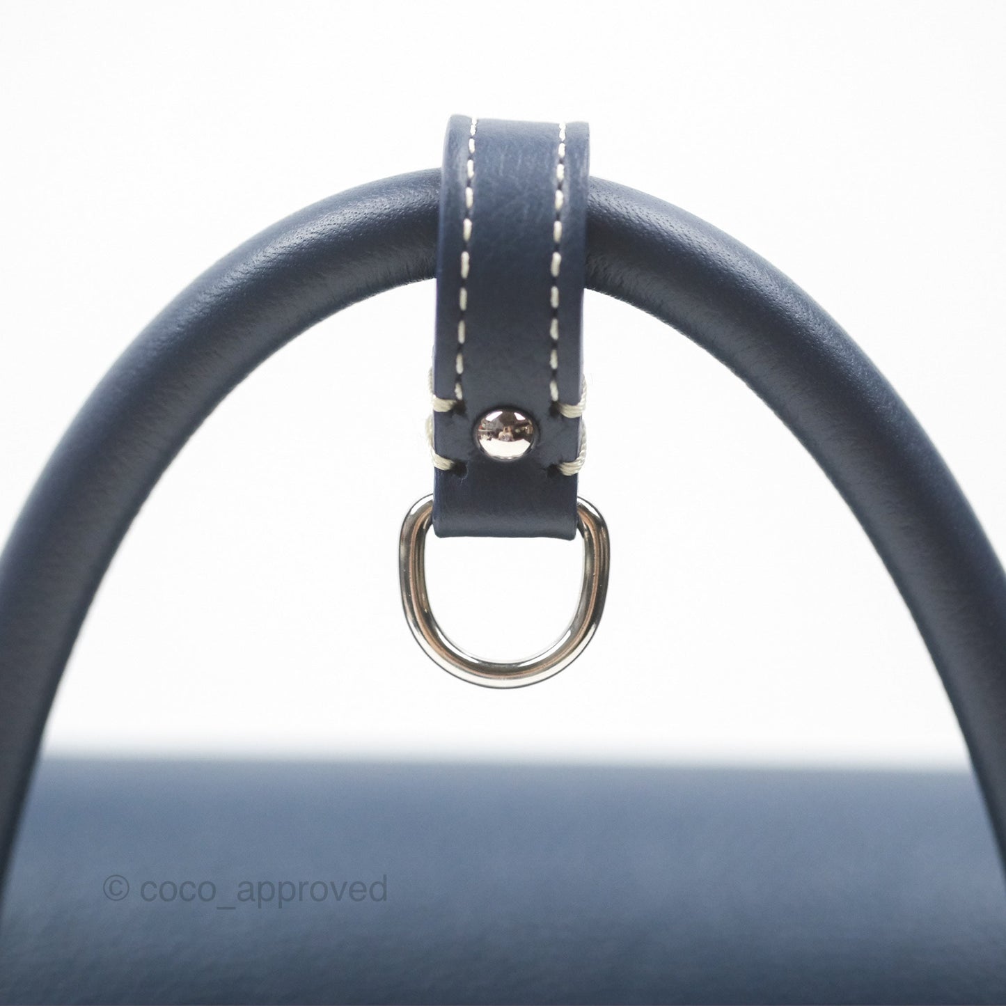 Goyard Mini Alpin Backpack Navy Blue Goyardine Calfskin