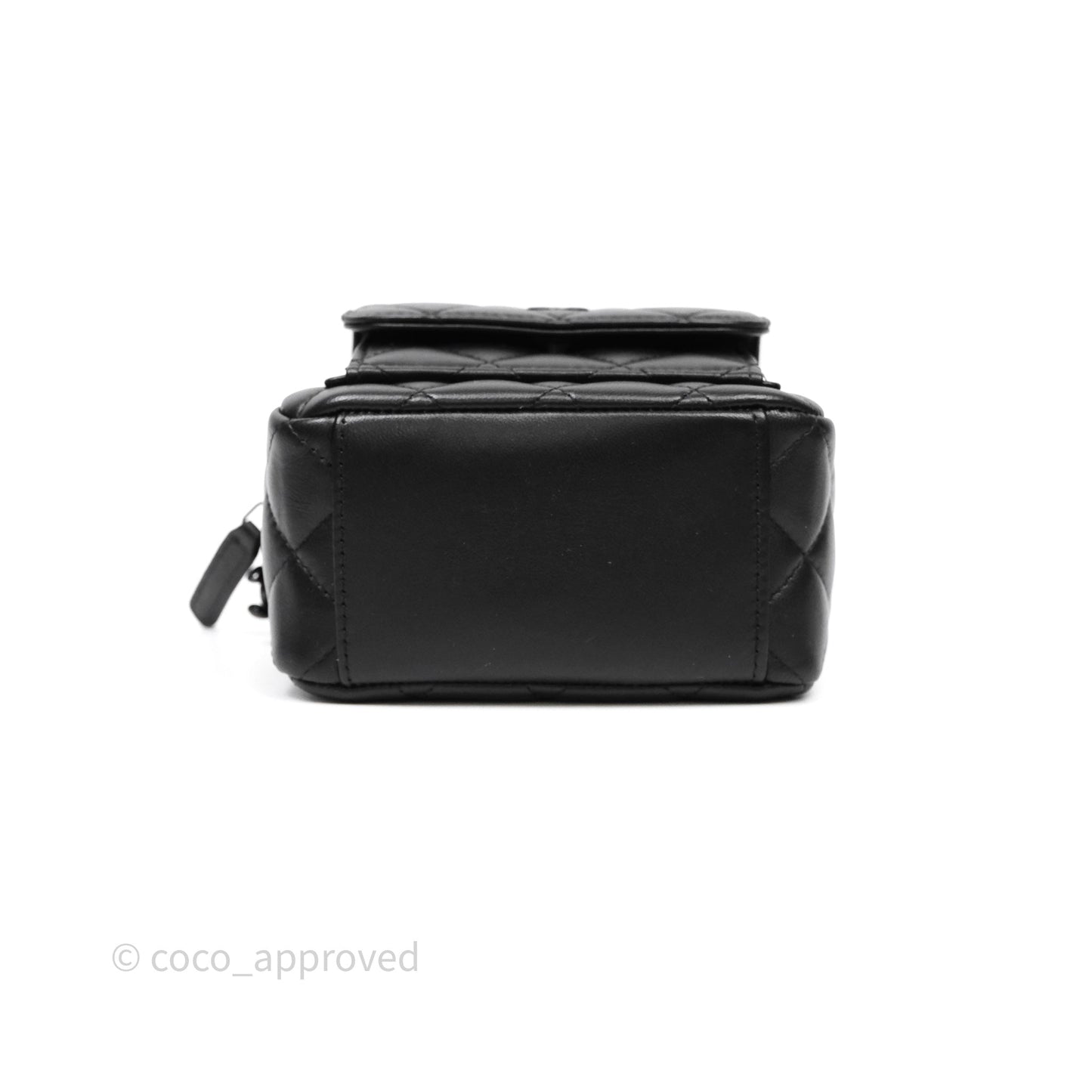 Chanel Classic Mini Backpack So Black Lambskin