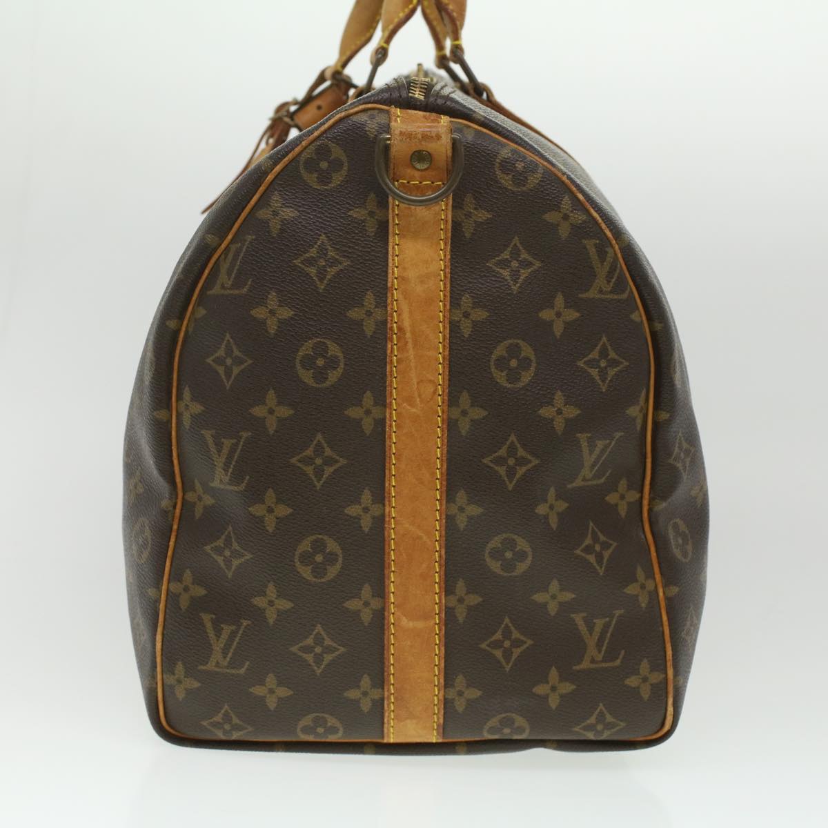 LOUIS VUITTON Monogram Keepall Bandouliere 50 Boston Bag M41416 LV 36101