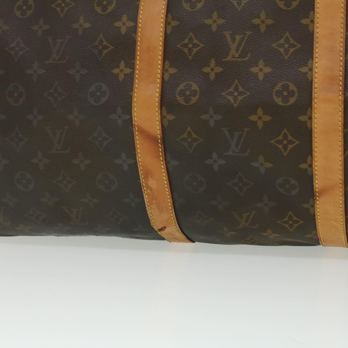 LOUIS VUITTON Monogram Keepall 60 Boston Bag M41422 LV 36138