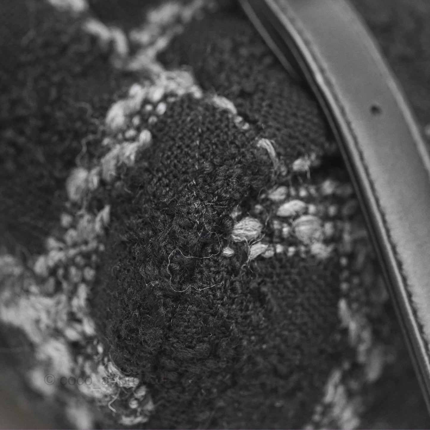 Chanel Duma Backpack Black Tweed Aged Gold Hardware 22K