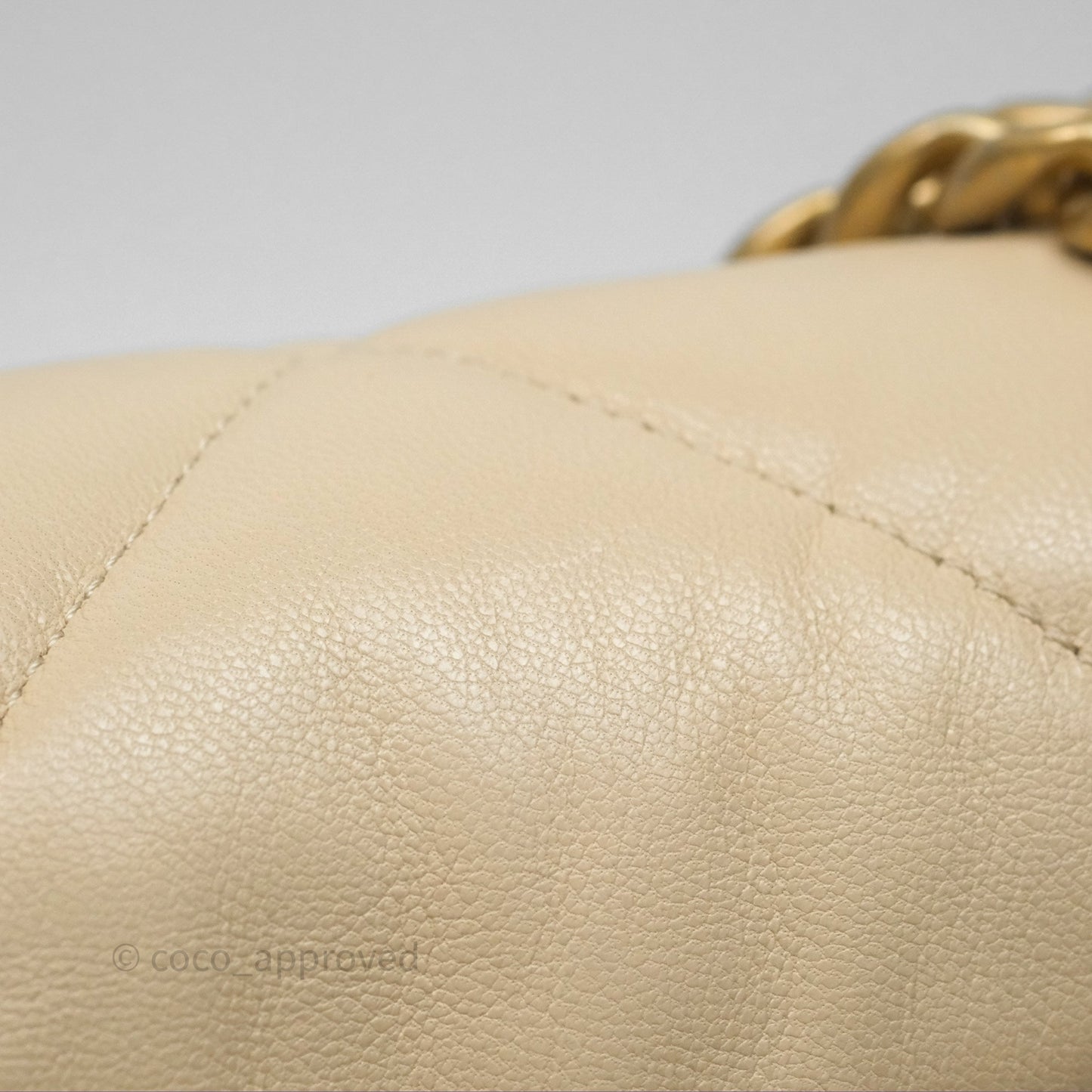 Chanel 19 Small Beige Mixed Hardware