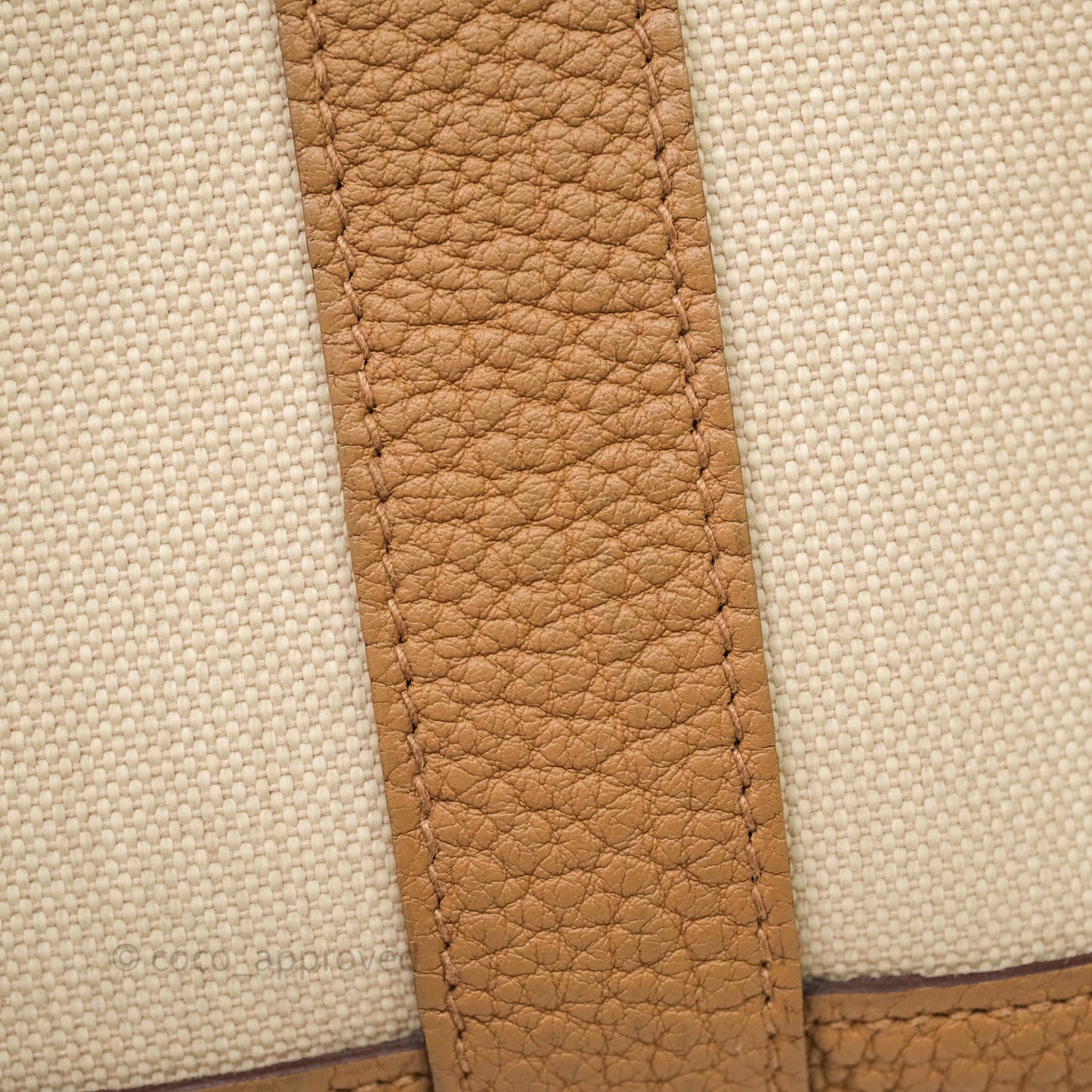 Hermès Garden Party 30 Beton 8L/Biscuit 48 Canvas