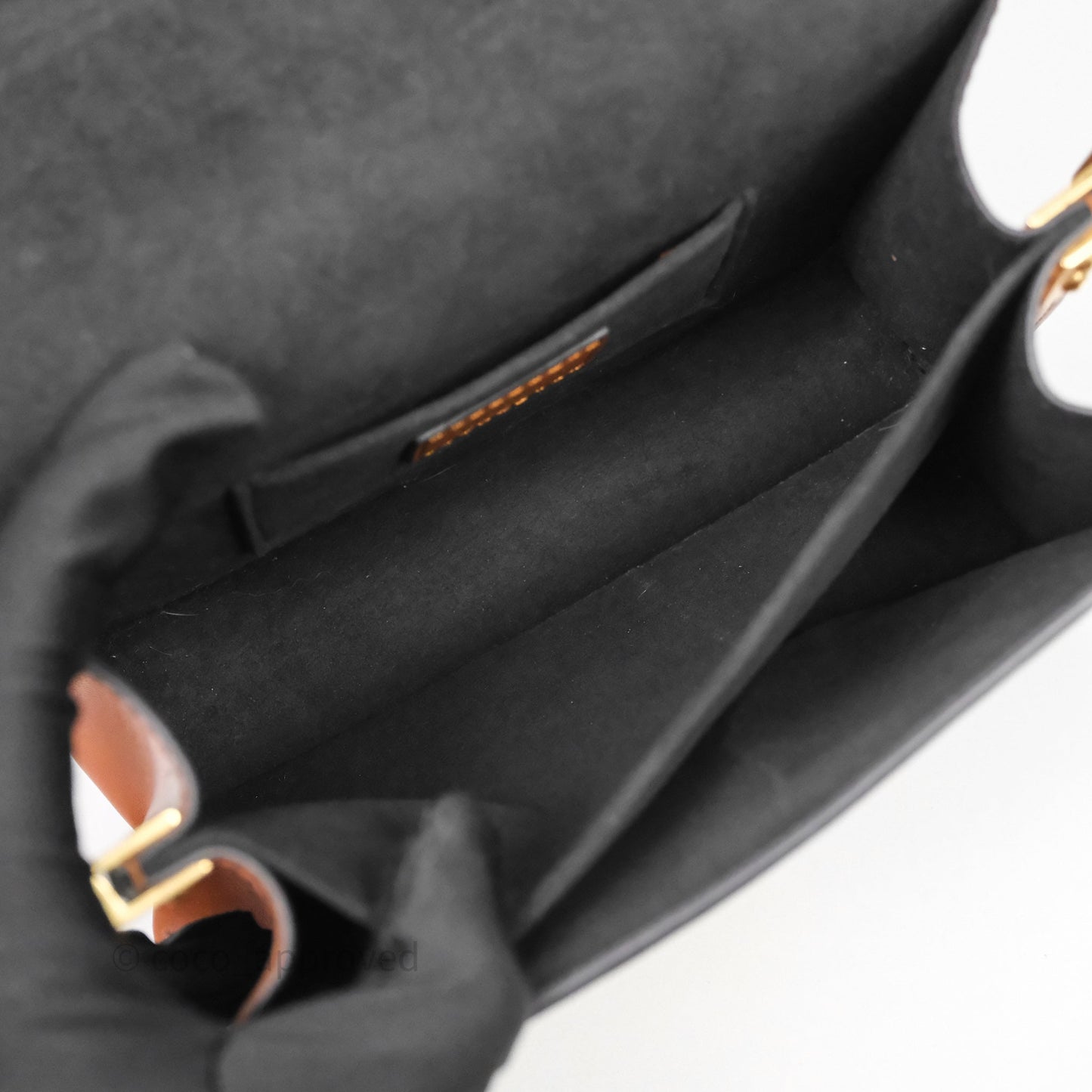 Louis Vuitton Mini Dauphine Monogram Tan Calfskin