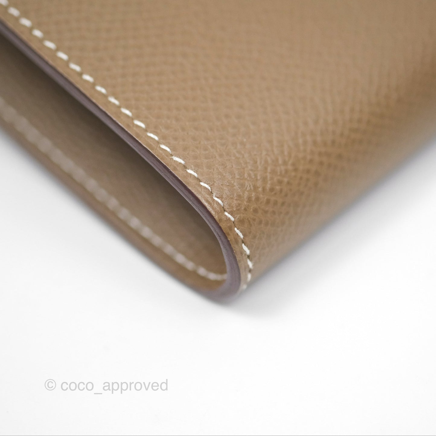 Hermès Kelly To Go Wallet Etoupe 18 Epsom Palladium Hardware