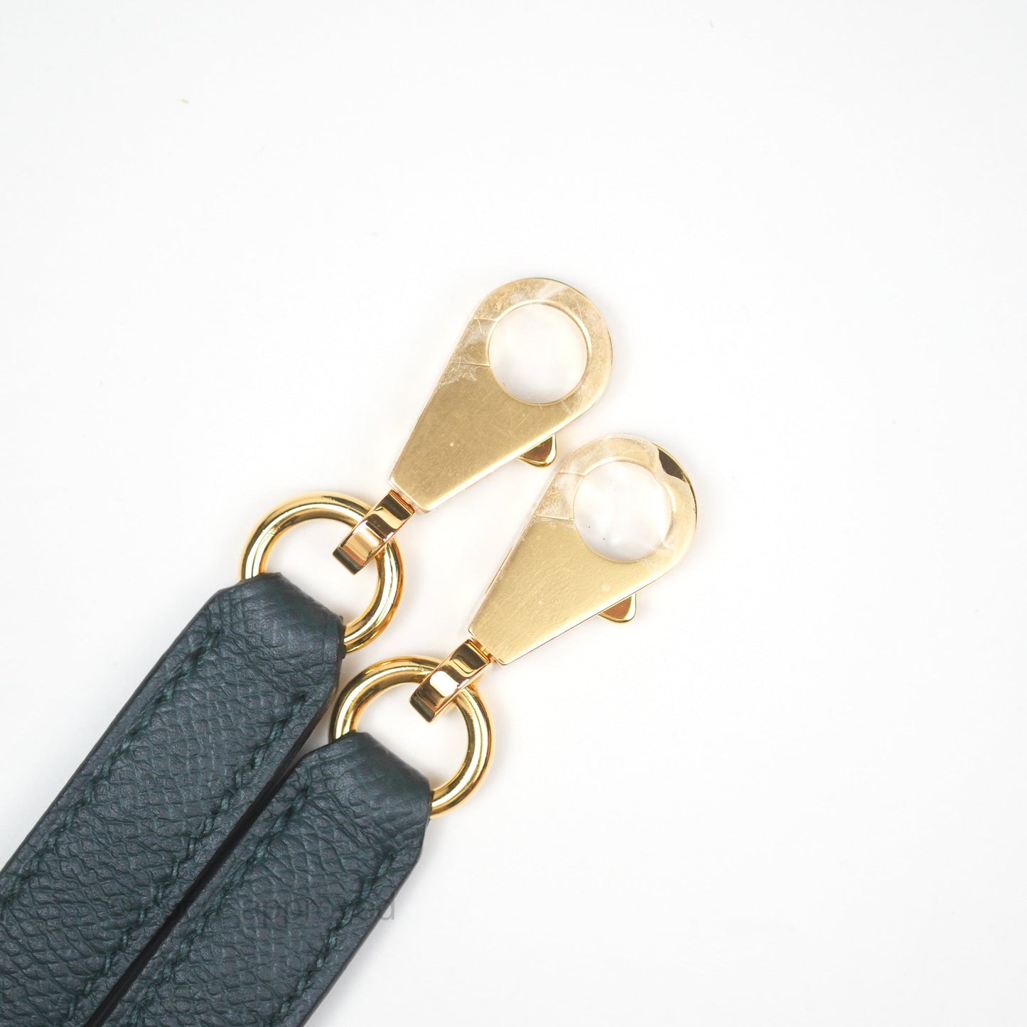 Hermès Kelly II 28 Sellier Vert Cypress 6O Veau Epsom Gold Hardware