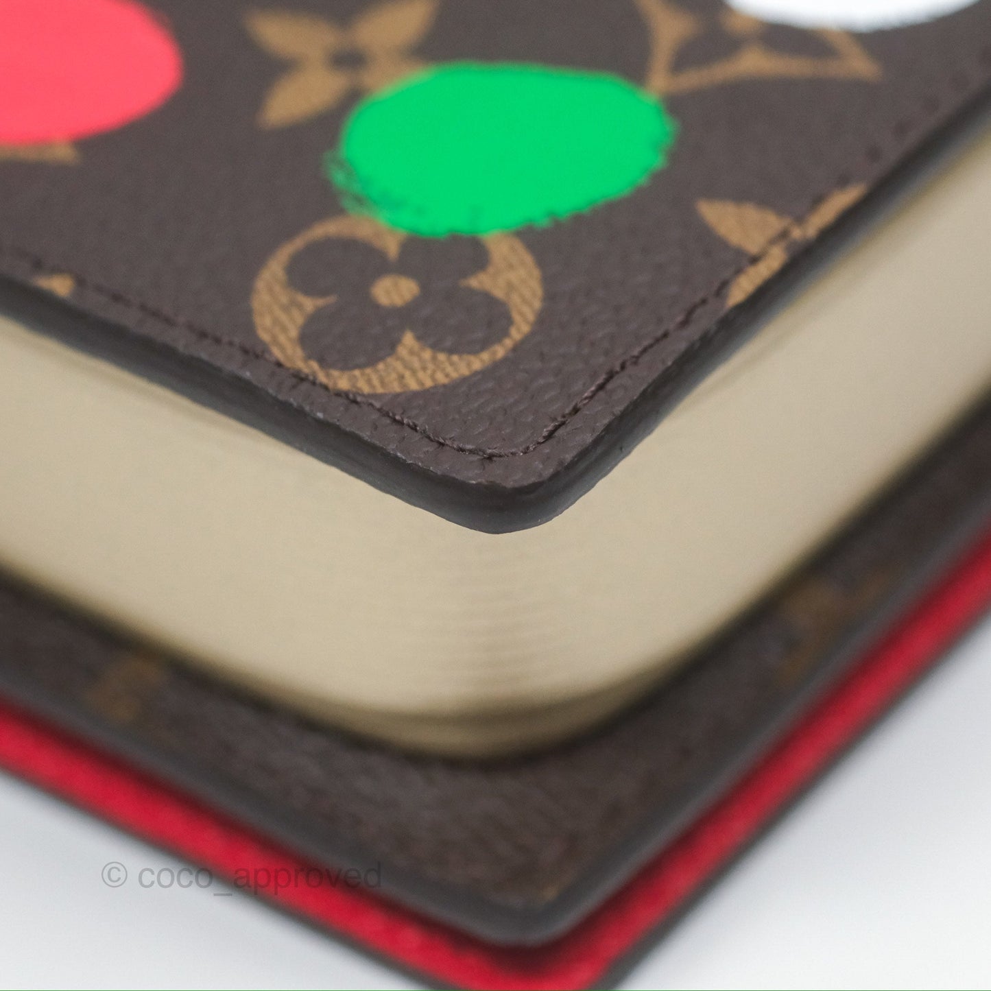 Louis Vuitton x Yayoi Kusama Monogram Painted Dots Book WOC