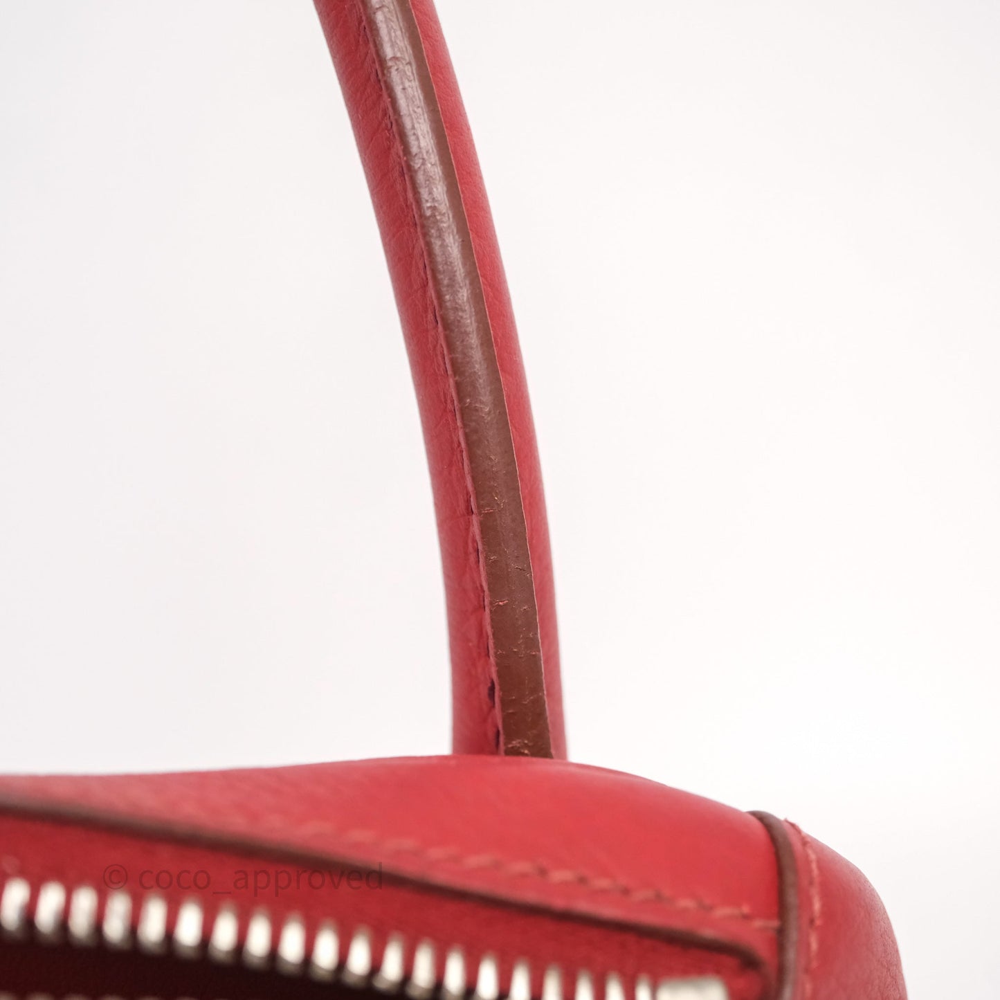 Hermès Lindy 30 Rouge Garance 54 Clemence Palladium Hardware
