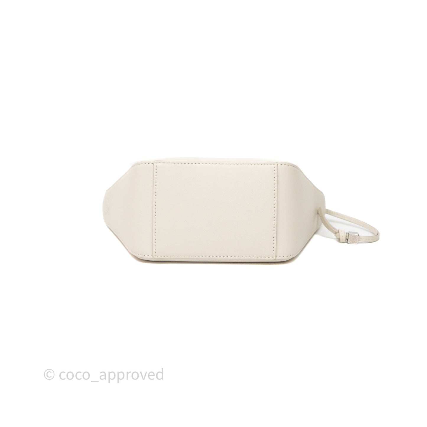 Loewe Mini Hammock Shoulder Bag White