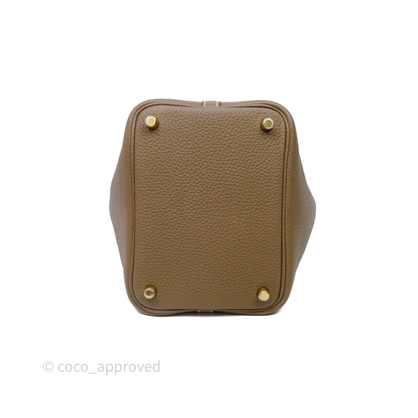 Hermès Picotin Lock 18 Etoupe Clemence Gold Hardware