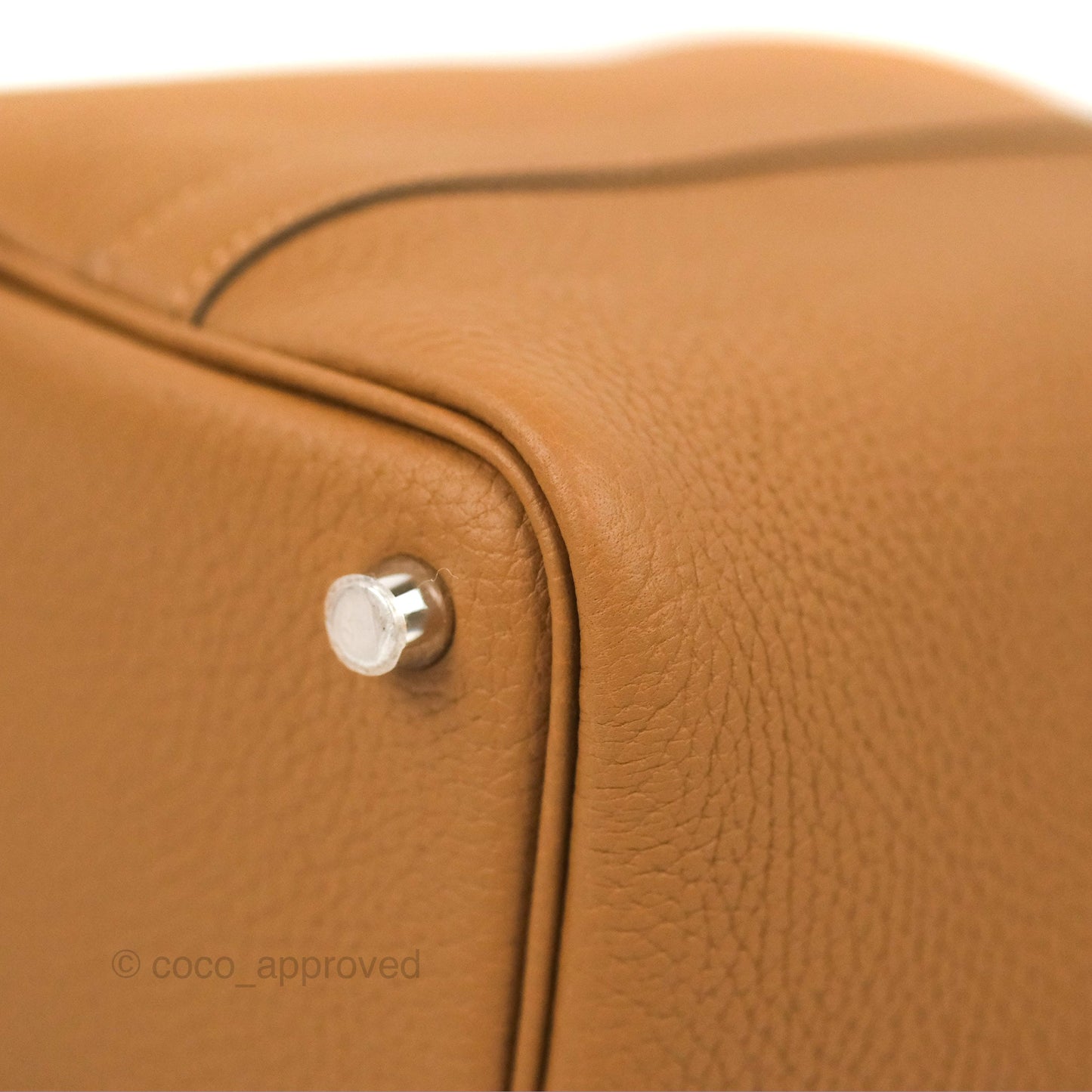 Hermès Picotin Lock 18 PM Eclat Alezan/Biscuit Clemence Silver Hardware